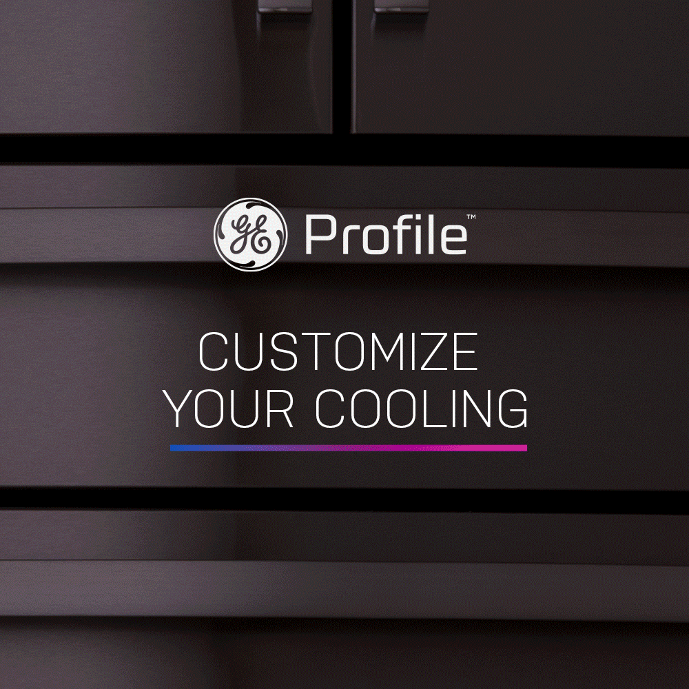 GE Profile™ Series Energy Star Smart 29 Cu. Ft. Fingerprint Resistant 4-Door French-Door Refrigerator