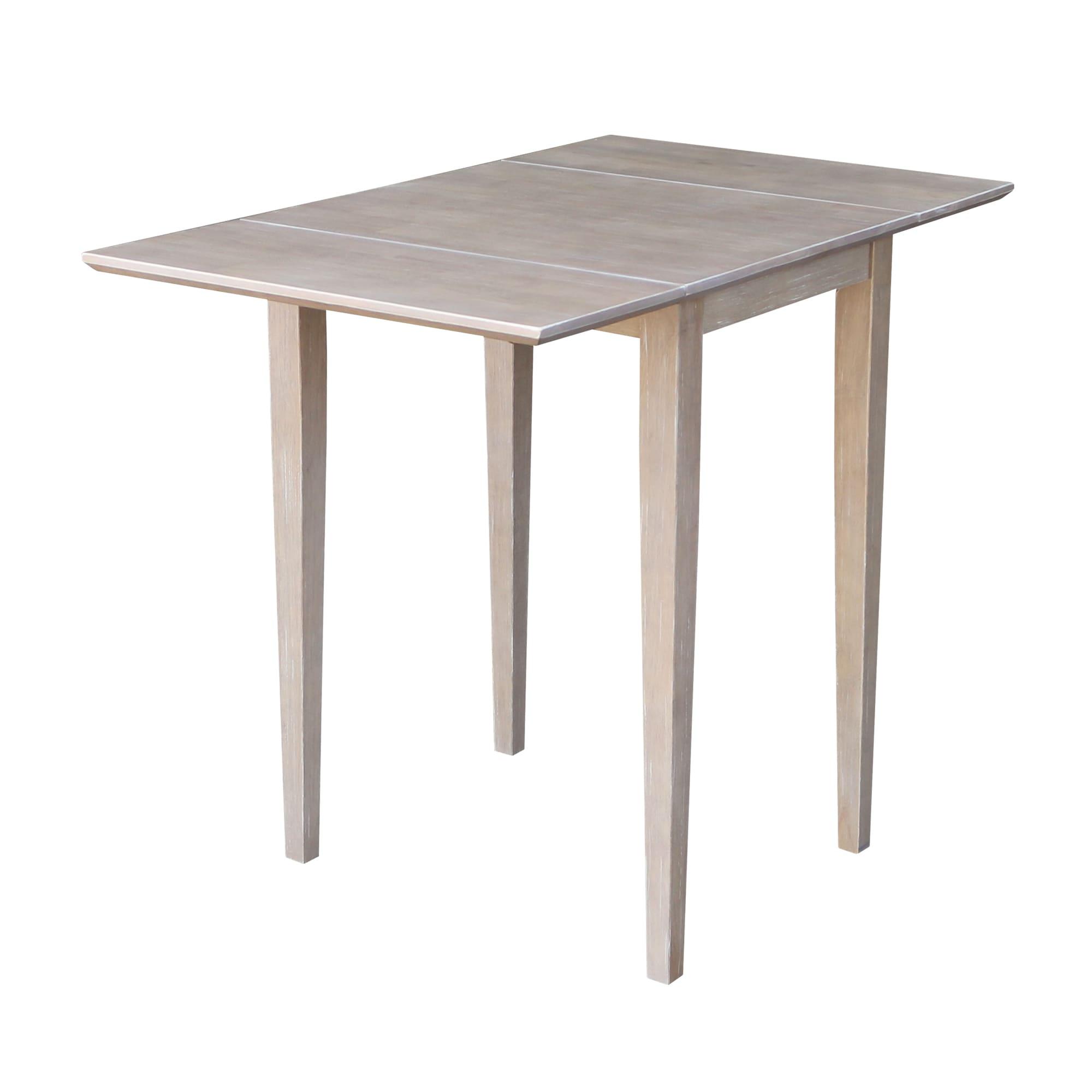 Tate Dining Table Washed Gray/Taupe - International Concepts