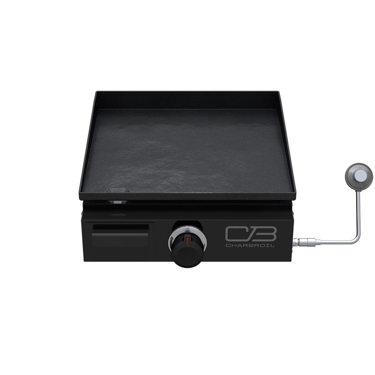 Charbroil Performance Series 17" Portable Flat Top Gas Griddle, Black