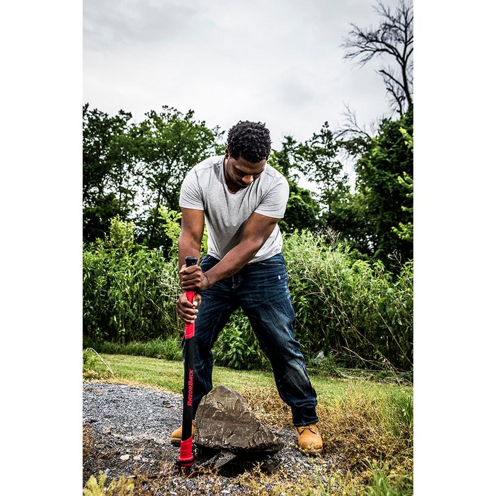 Pick Mattock, 5 lb,34 in Handle, Red/Black