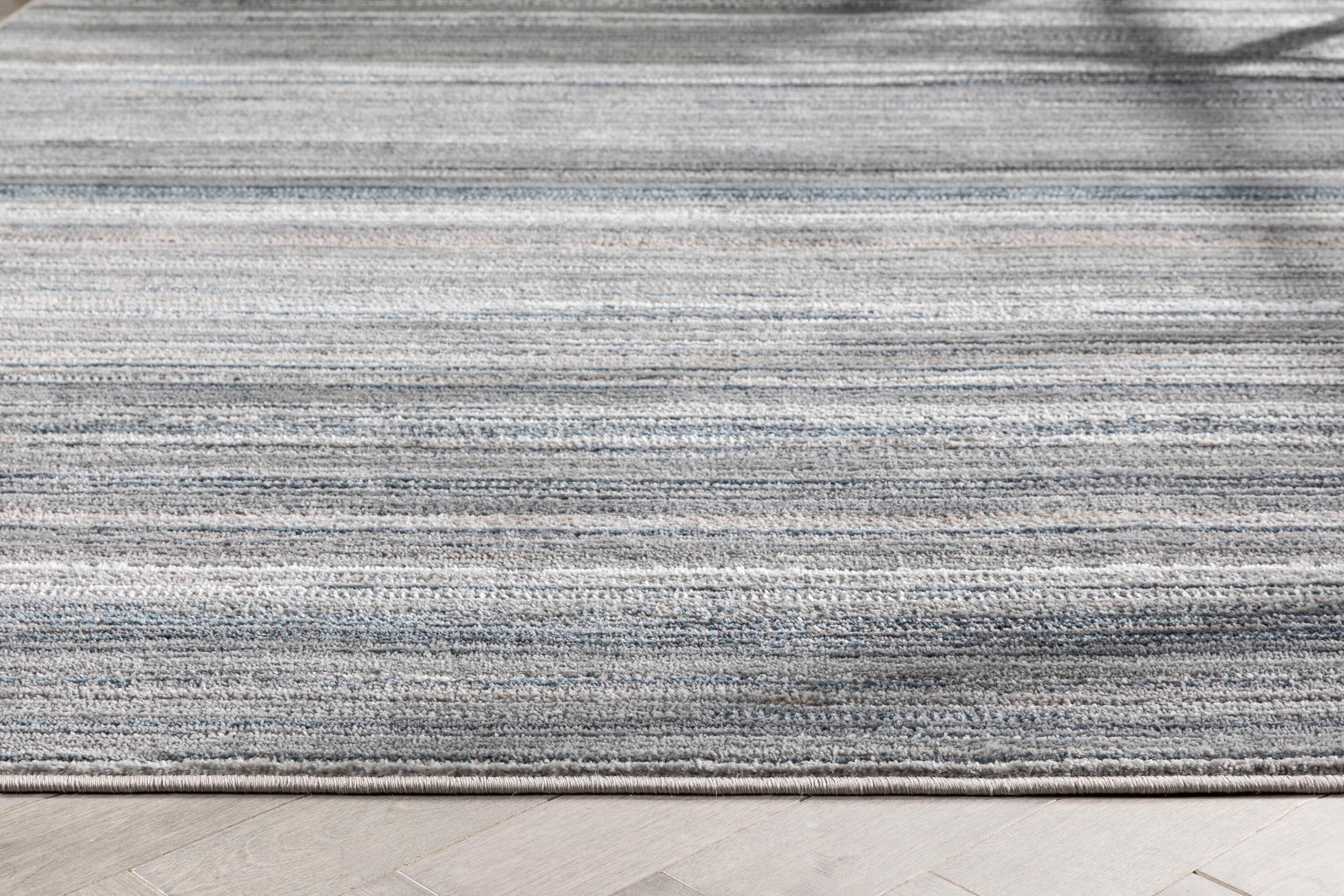Well Woven Verity Moroccan Area Rug, 3.92' x 5.25', Eclectic Geometric Pattern, Soft, Glam Pile, Distressed Design & Modern Color Palette