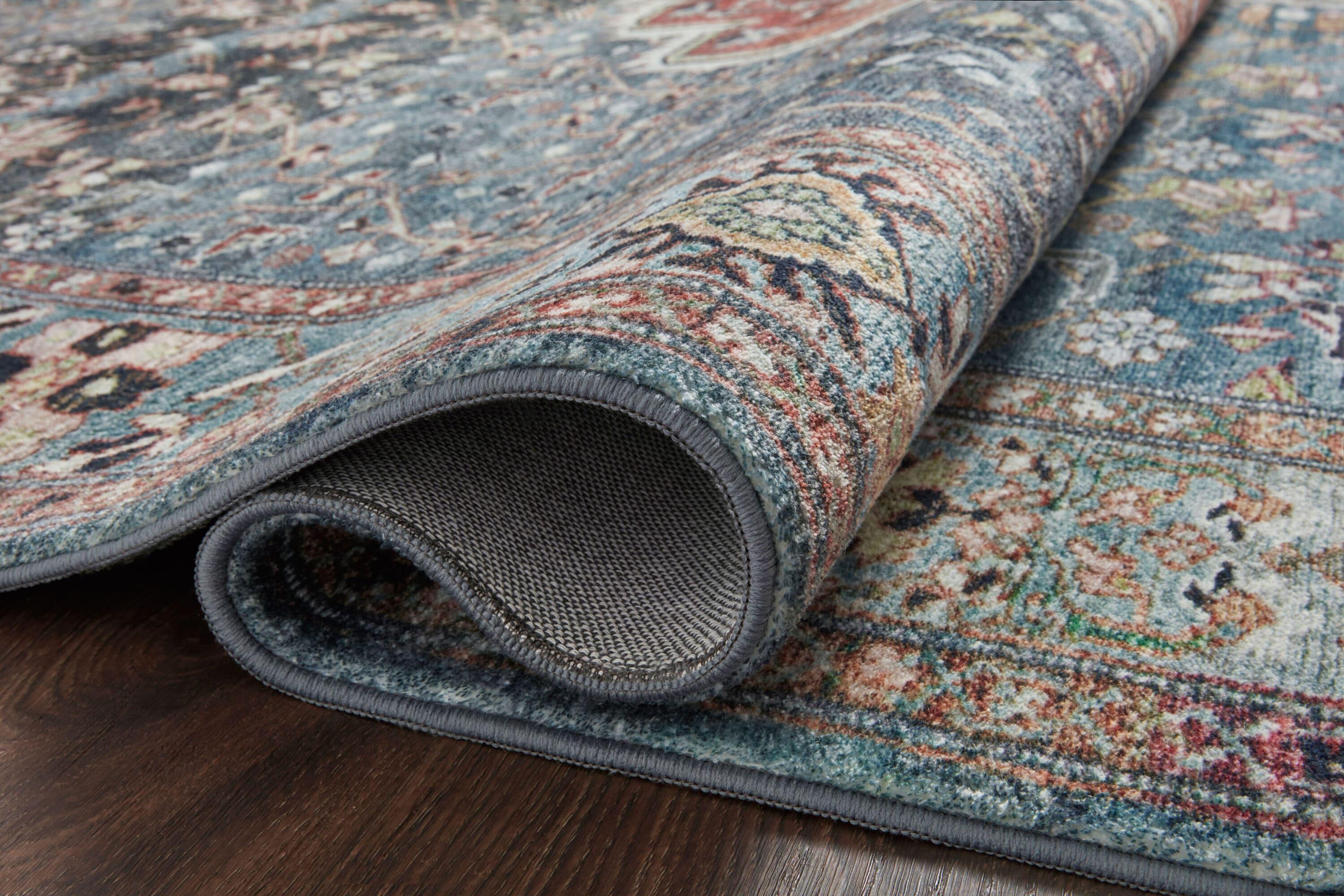 Loloi II Loloi Margot Ocean/Brick Area Rug feat. CloudPile