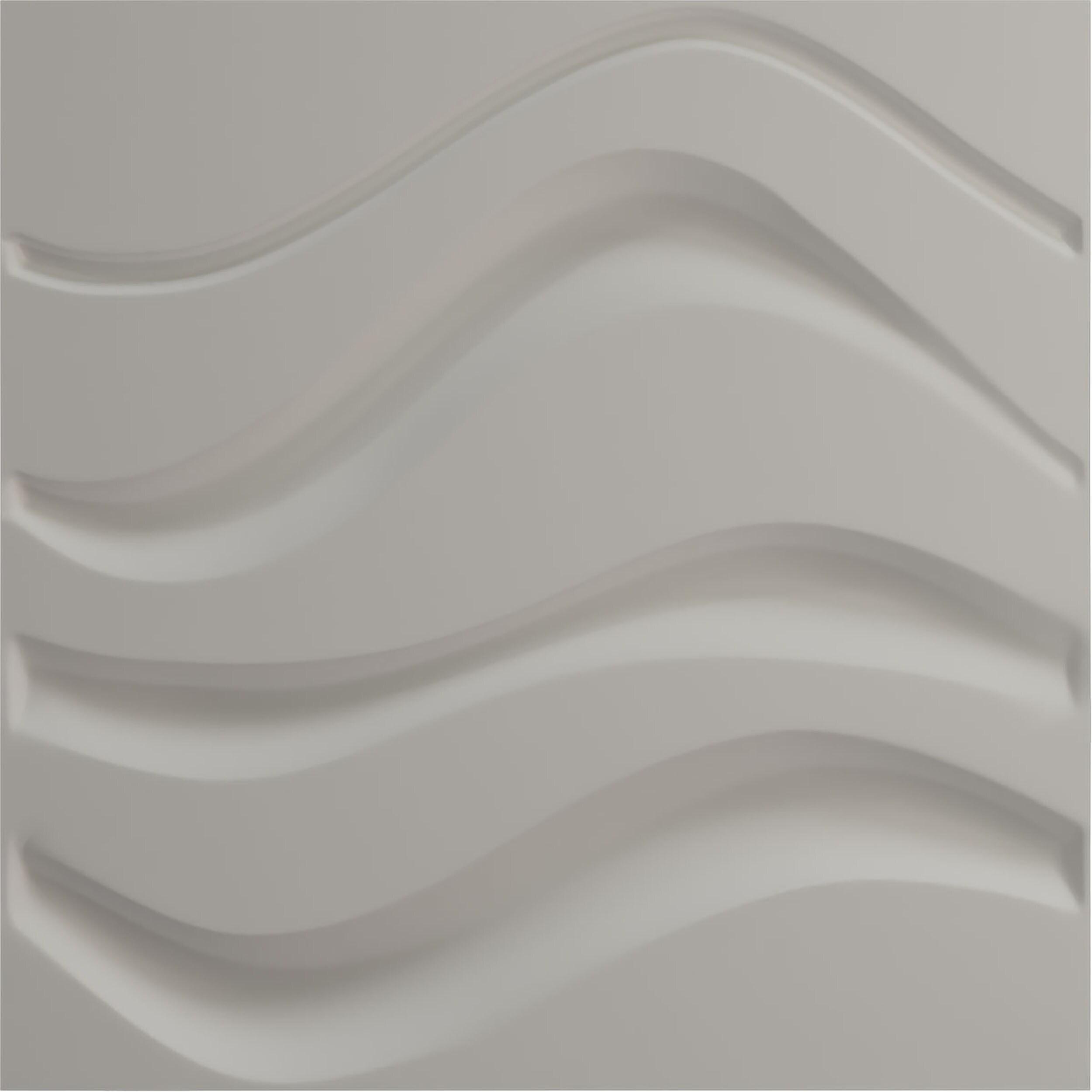 Ekena Millwork Wave EnduraWall Decorative 3D Wall Panel