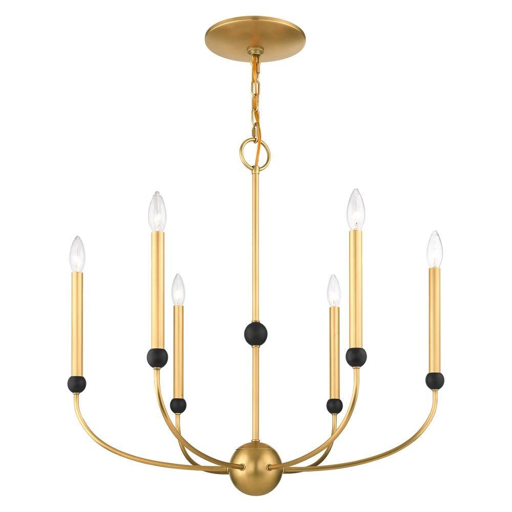 6 - Light Dimmable Chandelier