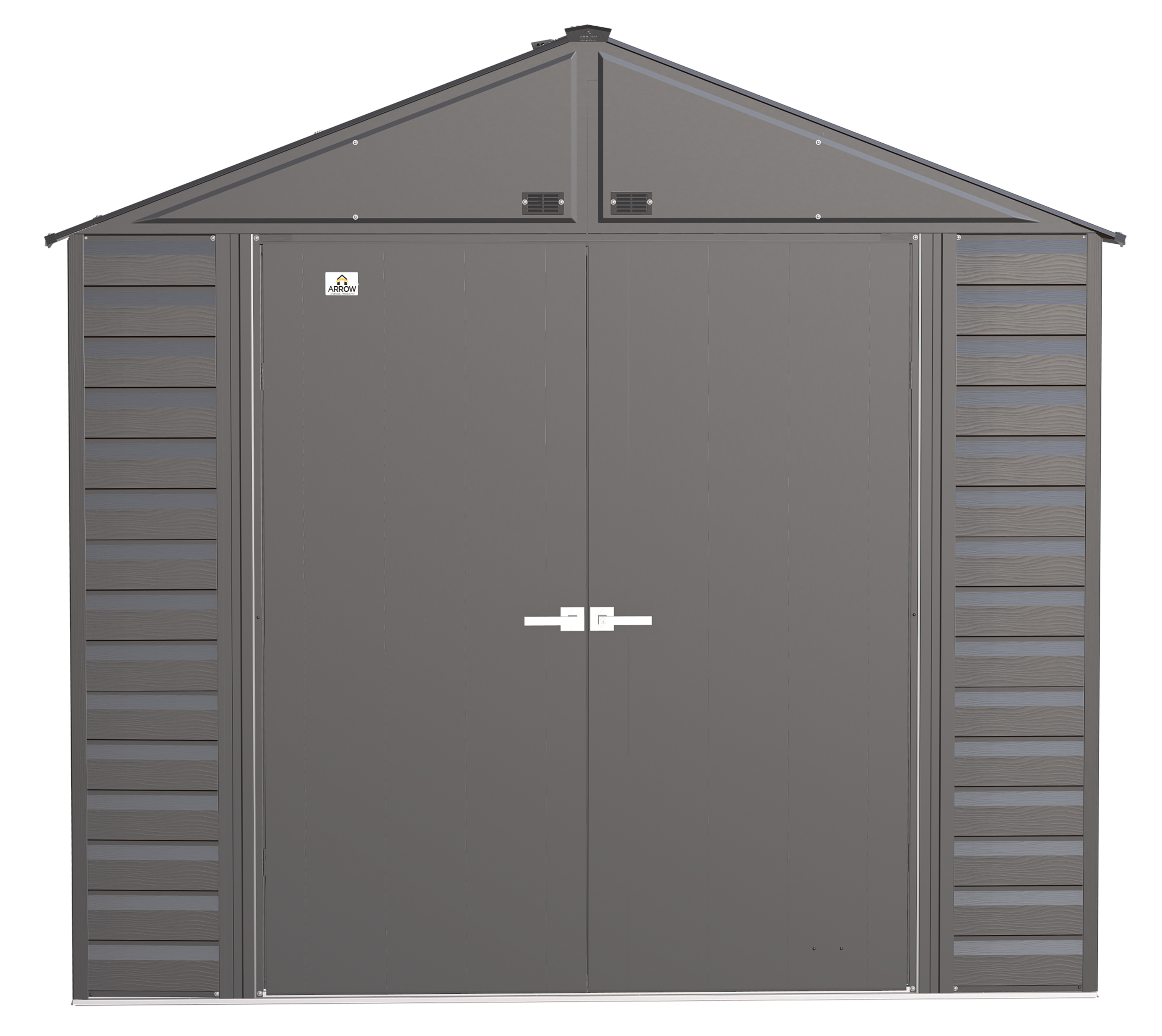 Arrow 8 ft. W x 8 ft. D Galvanized Steel Storage Shed