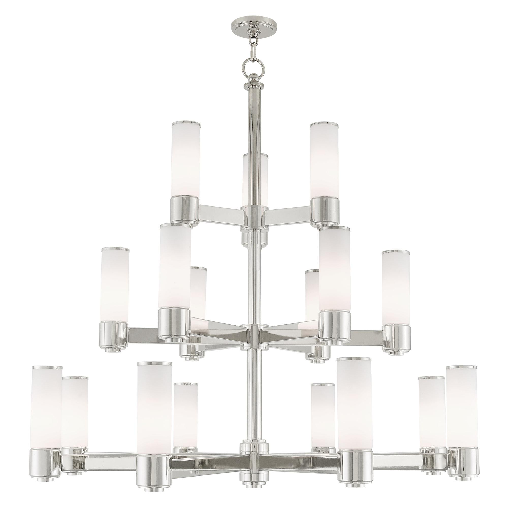 Livex Lighting - Weston - 17 Light Foyer Chandelier in Contemporary Style - 44