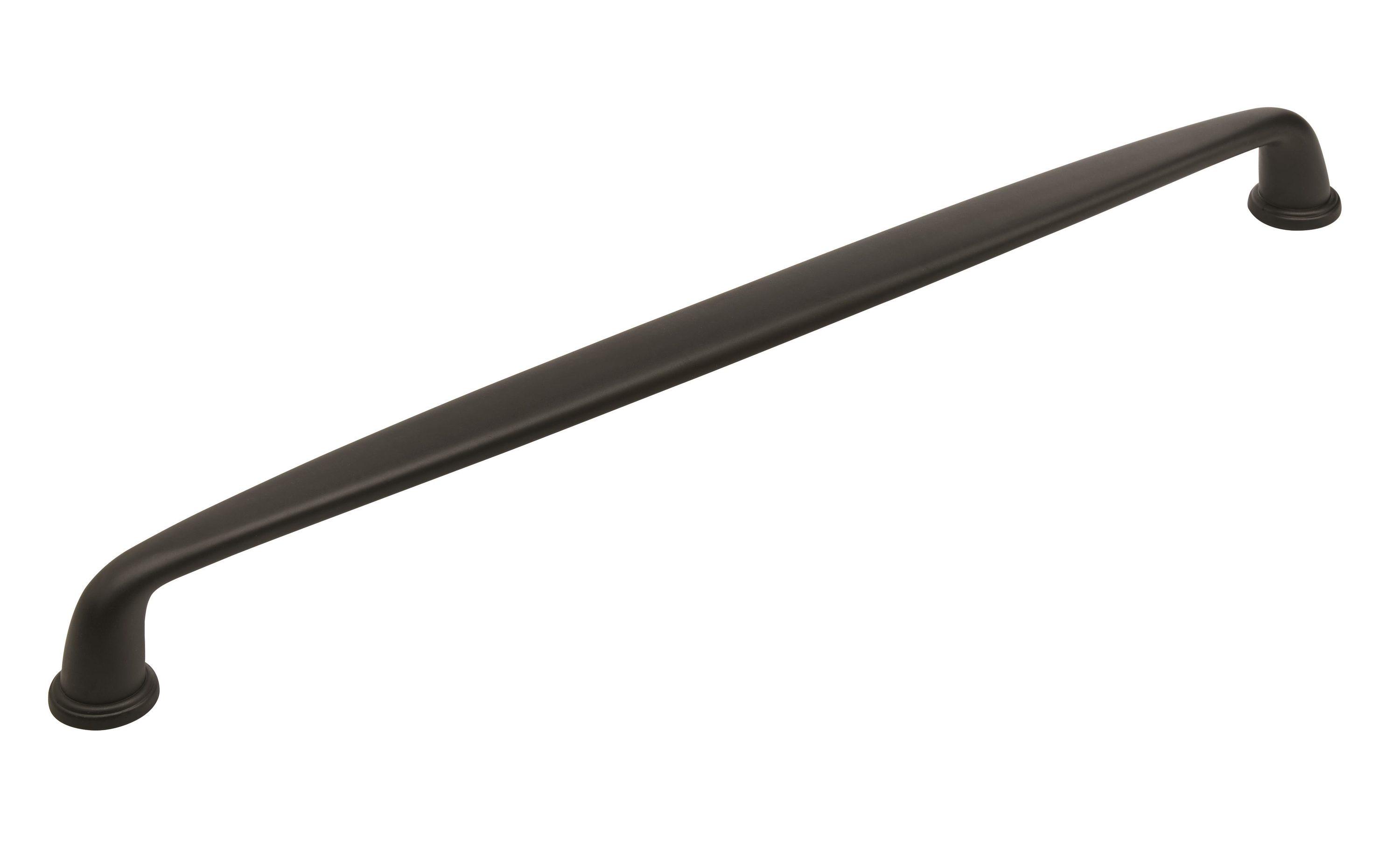 Amerock Kane 18 inch (457mm) Center-to-Center Black Bronze Appliance Pull