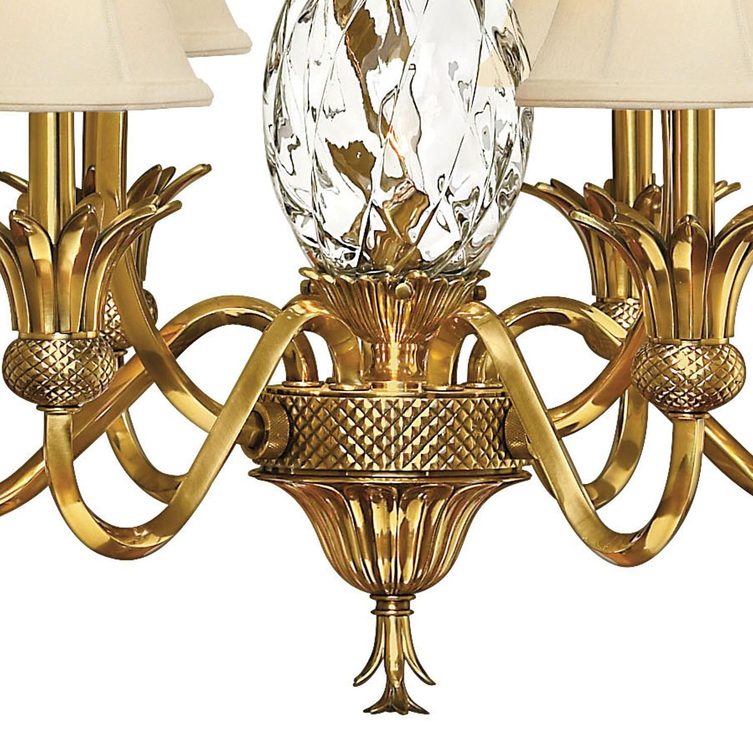 Hinkley Plantation 7-Light Pineapple Chandelier