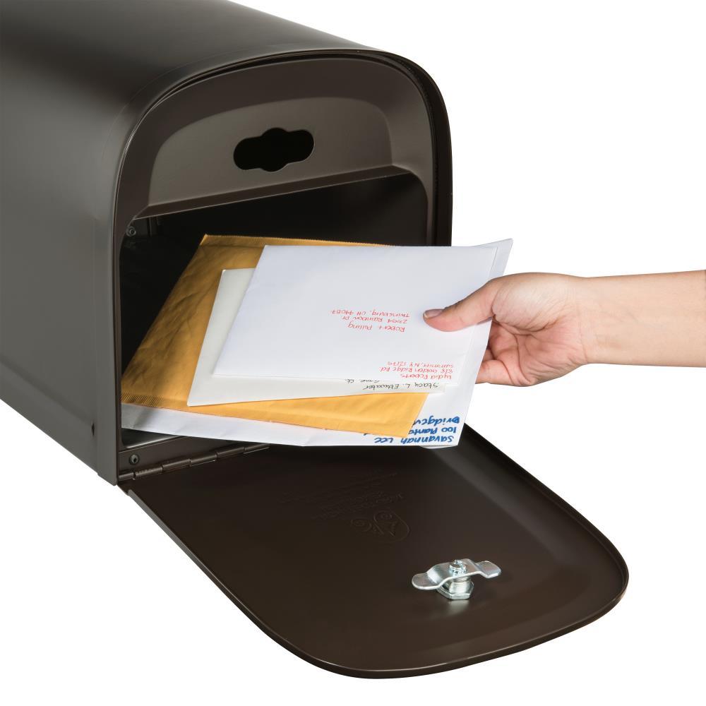 Architectural Mailboxes Oasis 360 Locking Post Mounted Mailbox