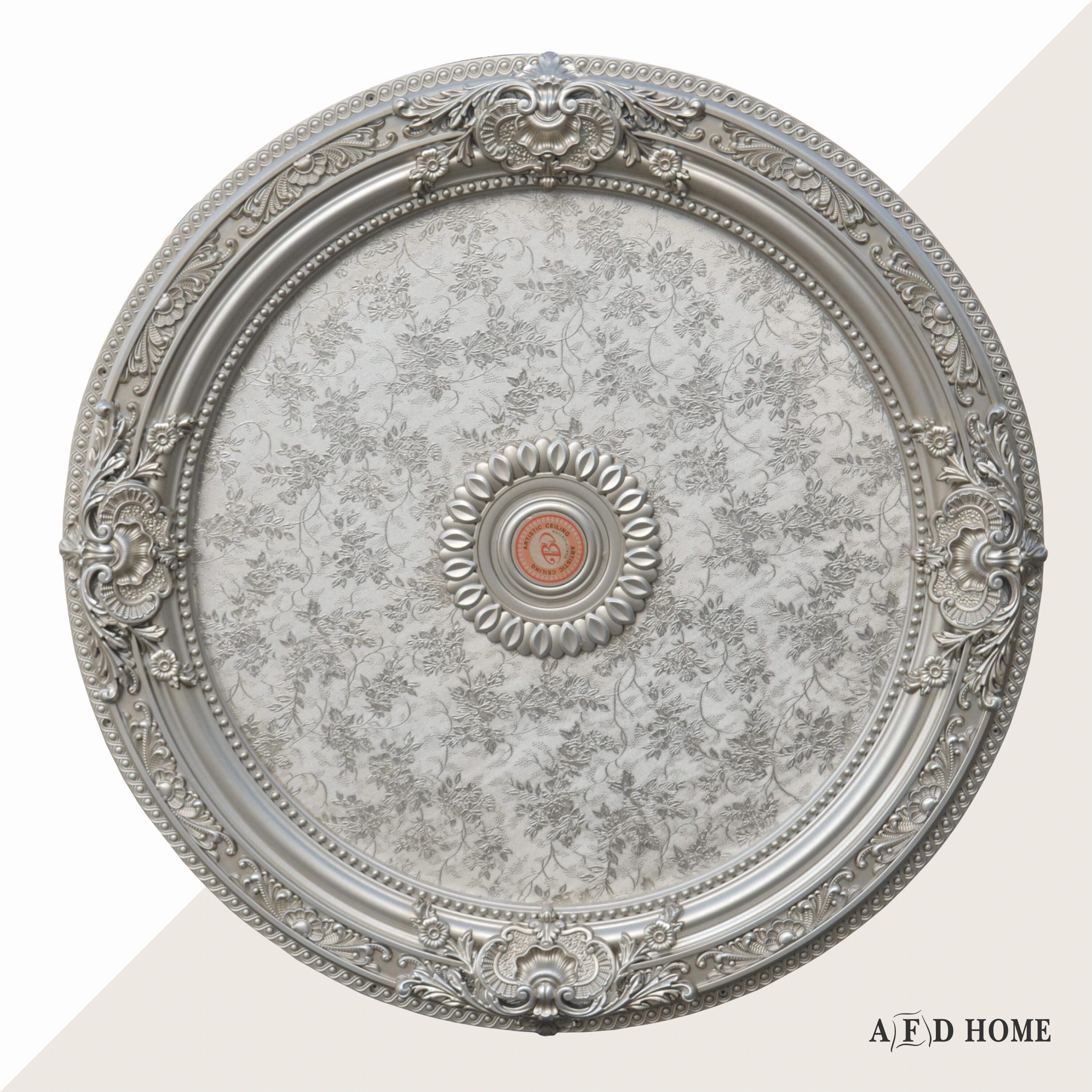 Round Chandelier Ceiling Medallion