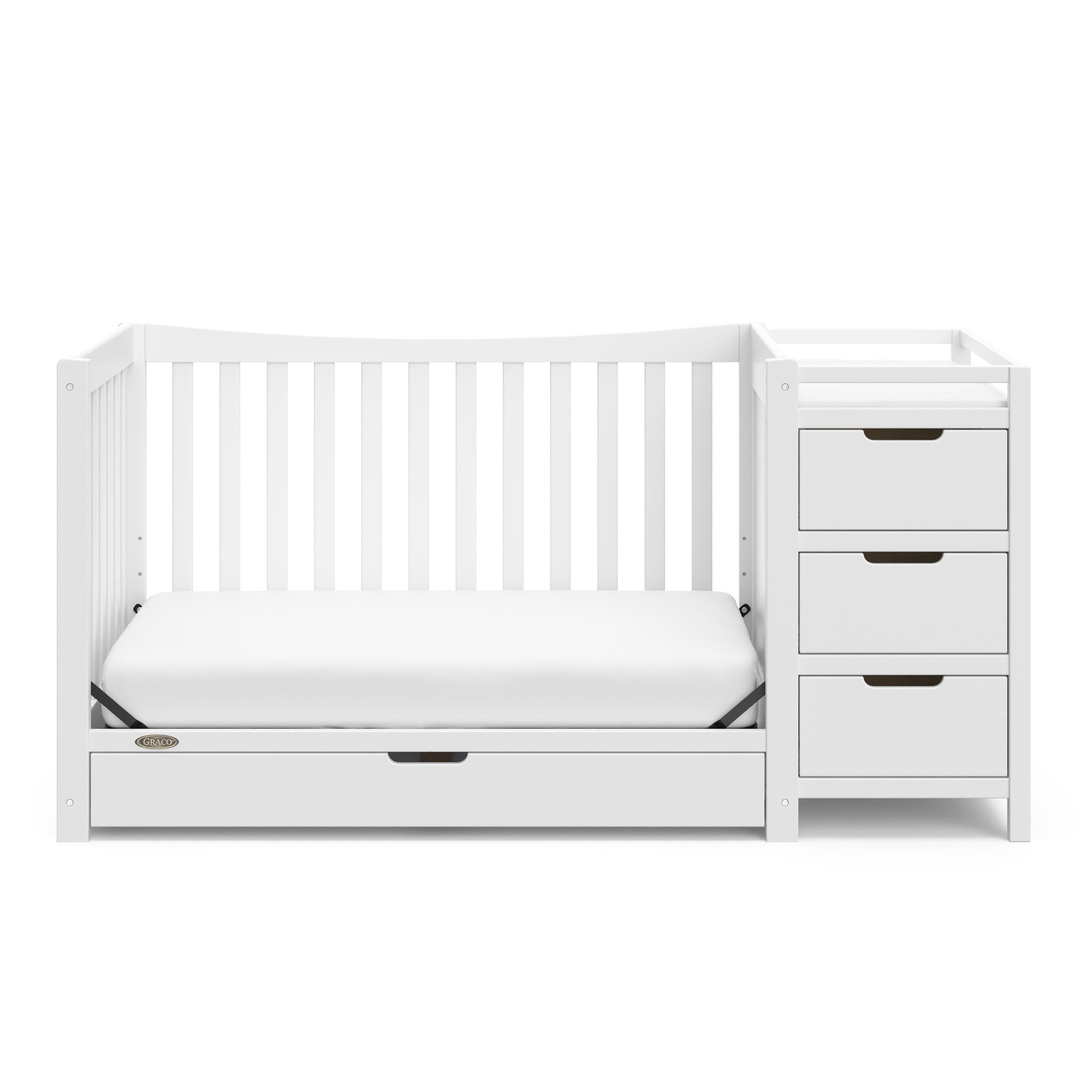 Graco Remi 4-in-1 Convertible Crib and Changer with Storage