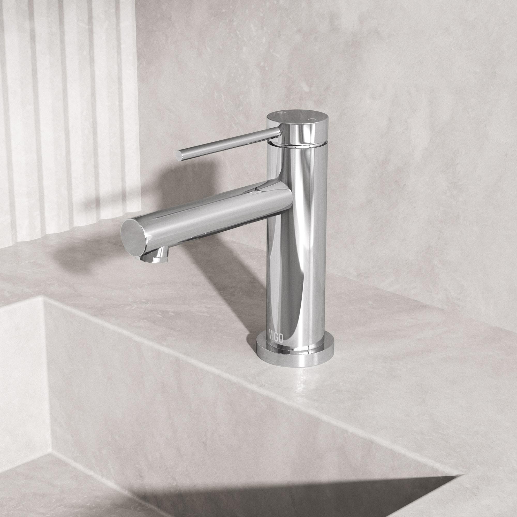 Jewel 6 in. H Single-Hole Single Handle Bathroom Faucet