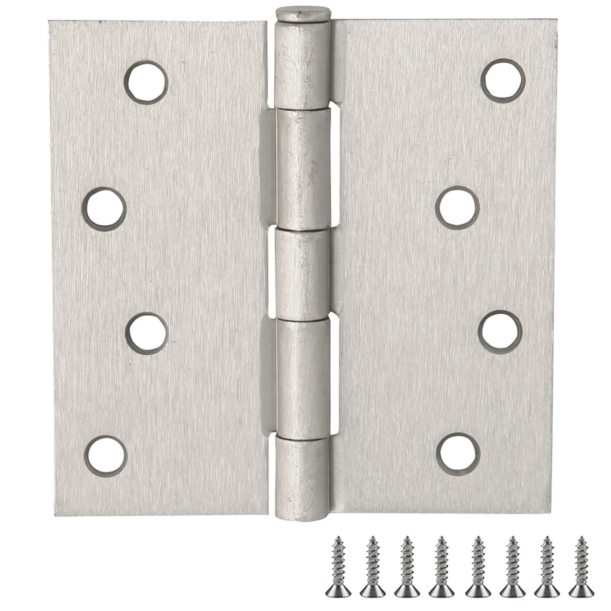 4'' H x 4'' W Butt Bearing Pair Door Hinge (Set of 3)