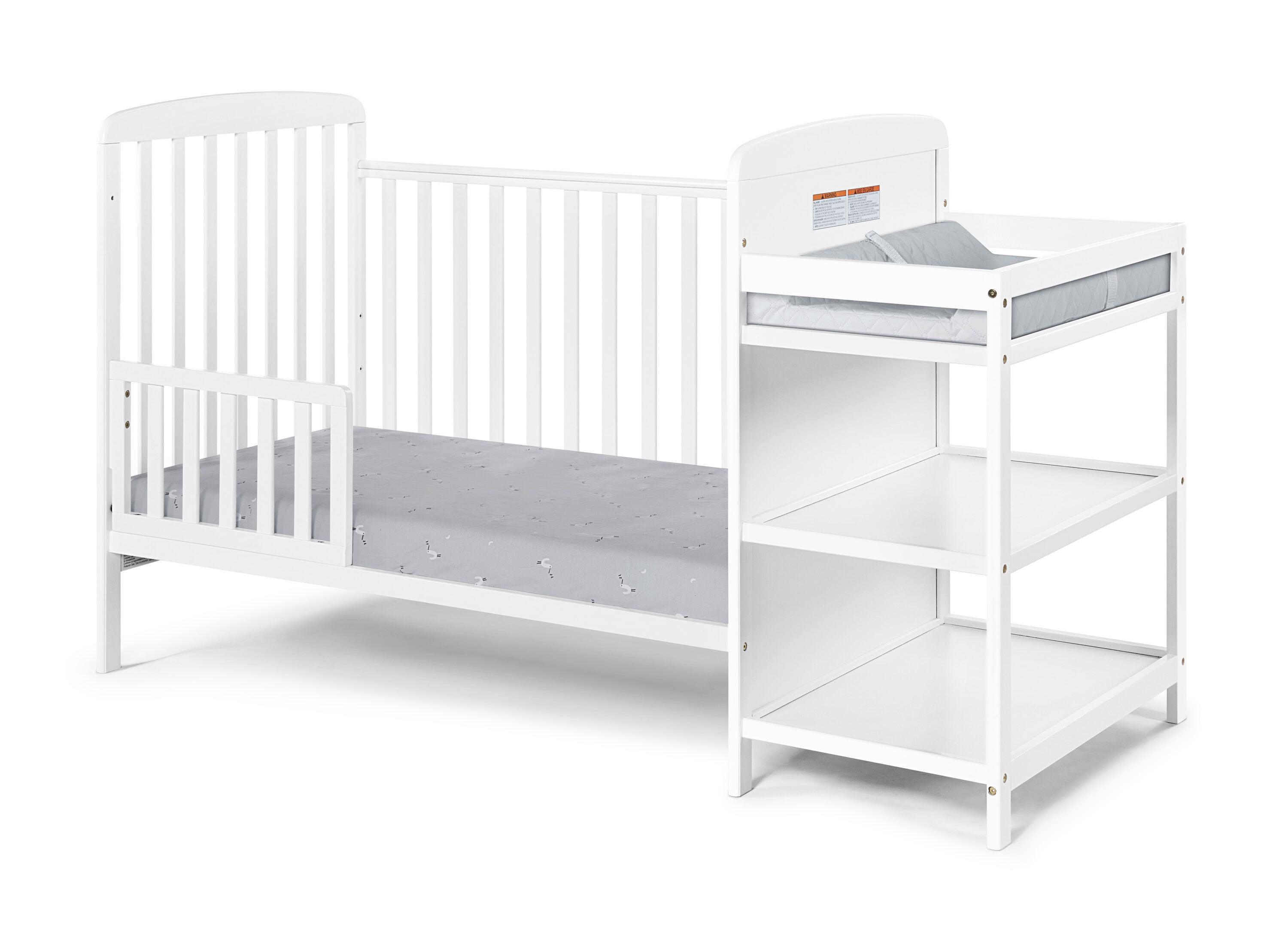 Ramsey 3-in-1 Convertible Crib and Changer Combo