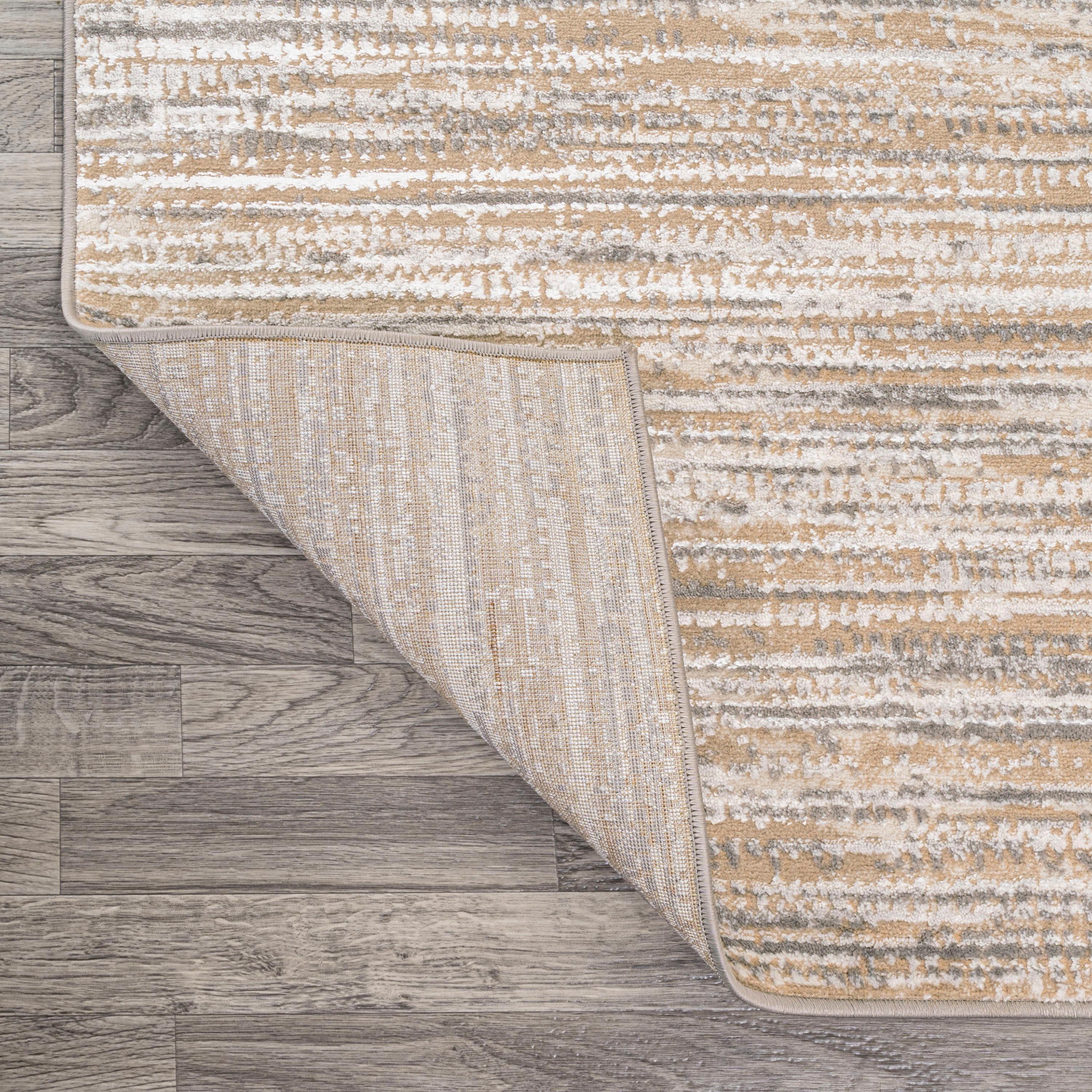 JONATHAN Y Loom Modern Strie' Solid & Striped Indoor Area Rug