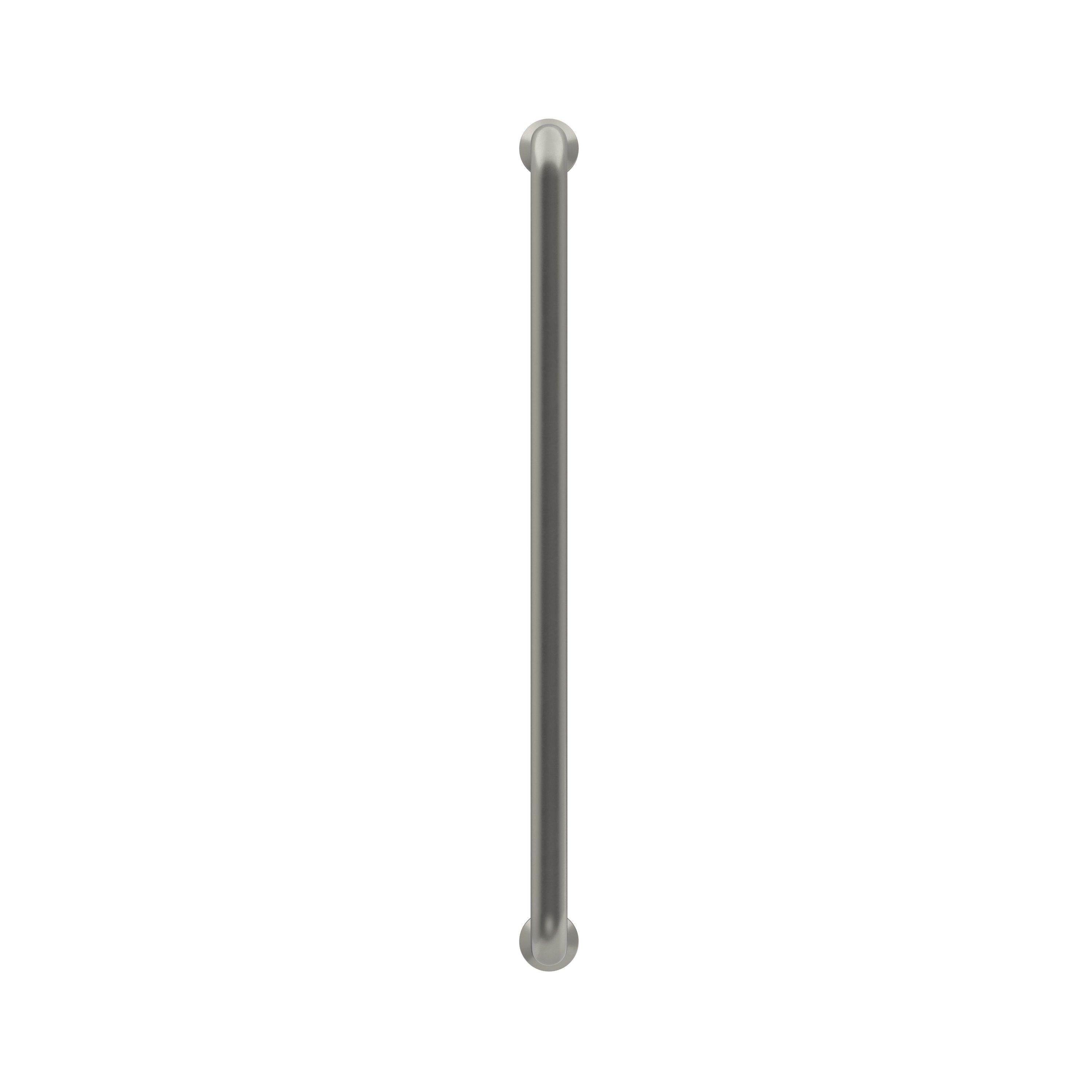 Amerock Factor 7-9/16 inch (192mm) Center-to-Center Satin Nickel Cabinet Pull