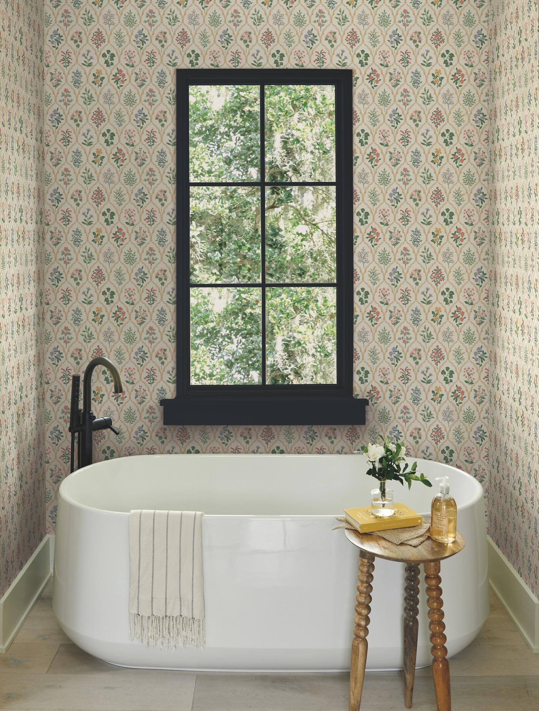 Rifle Paper Co. Hawthorne 27' x 27" Wallpaper