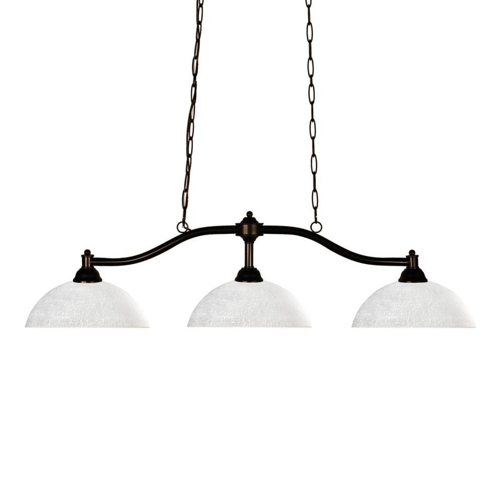 Z-Lite Chance 3 - Light Island Pendant Light in  Bronze