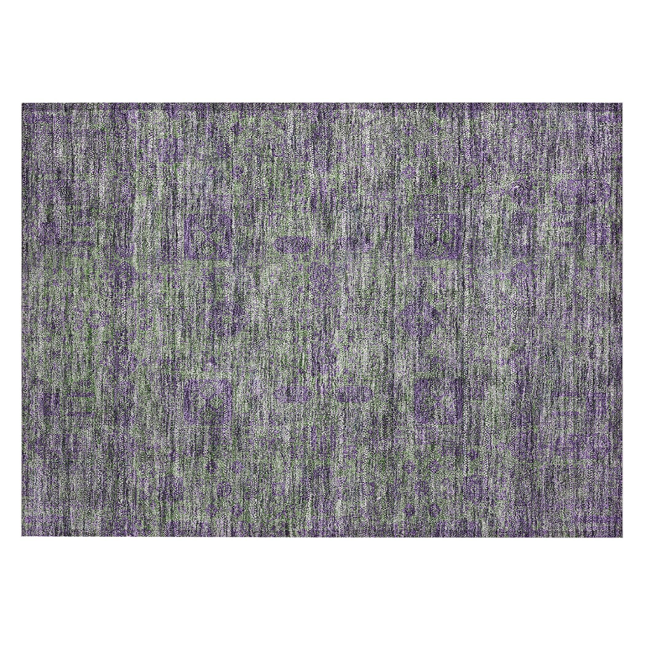 Addison Rugs Chantille Indoor/Outdoor Transitional Panel Fern Washable Rectangle Rug, 1'8" x 2'6"