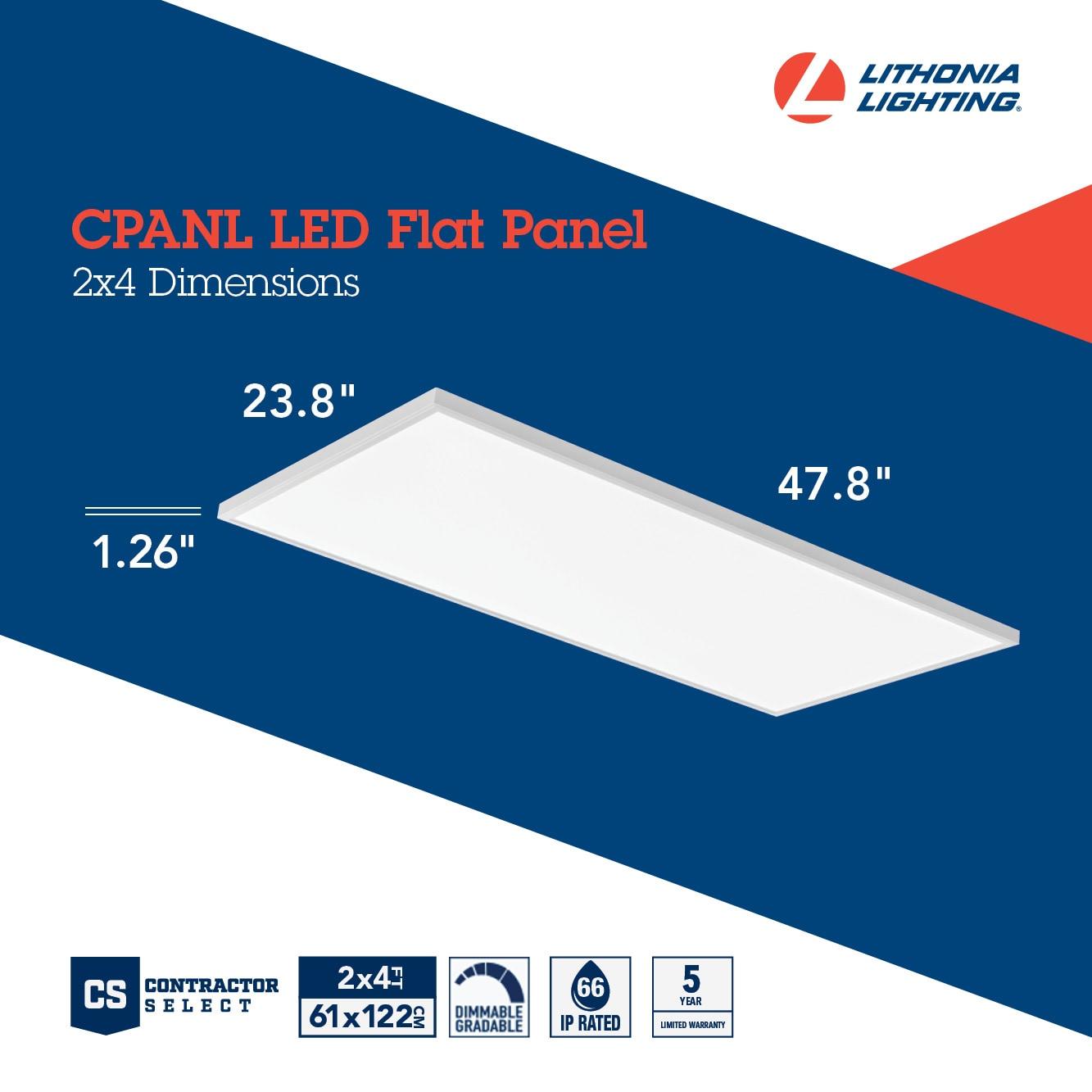 Dimmable Rectangle Flat Panel Ceiling Light