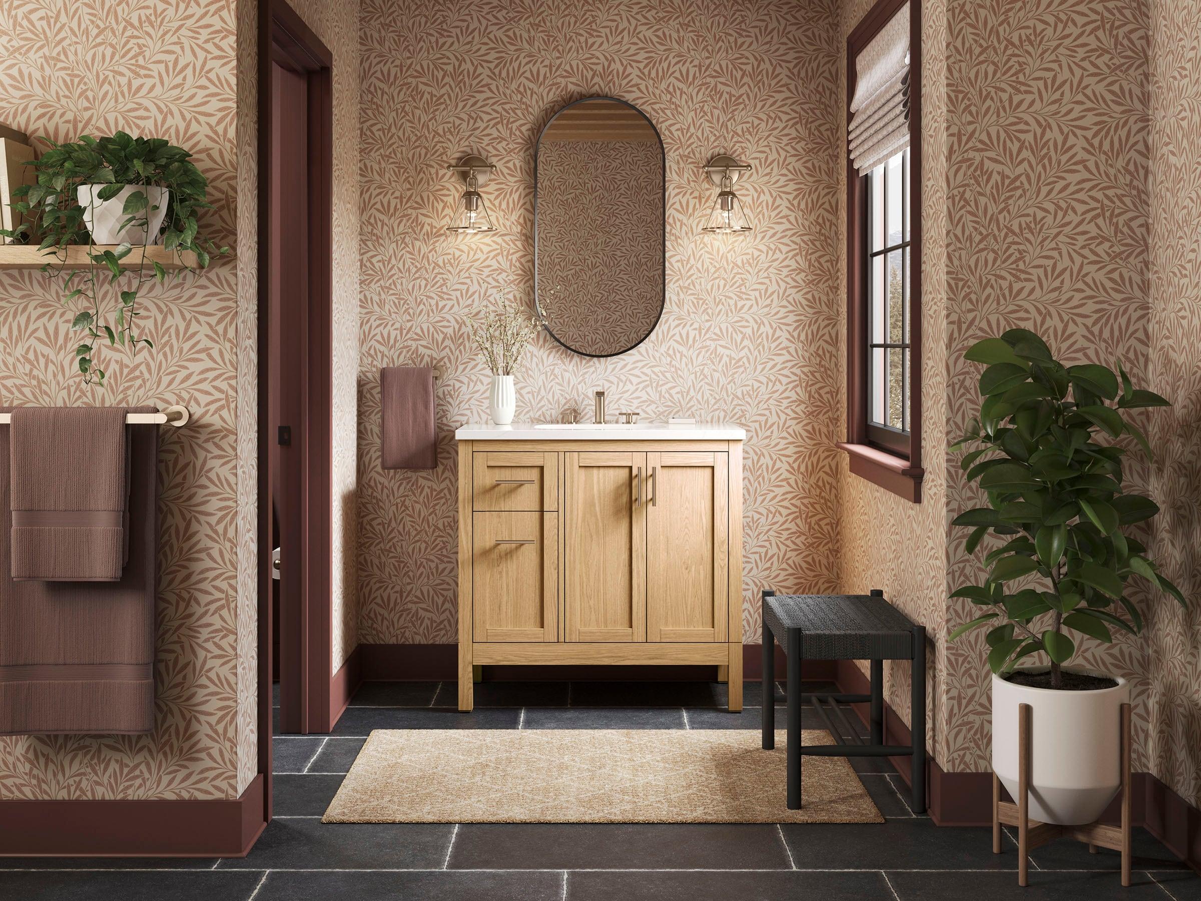 37" Single Bathroom Vanity Set