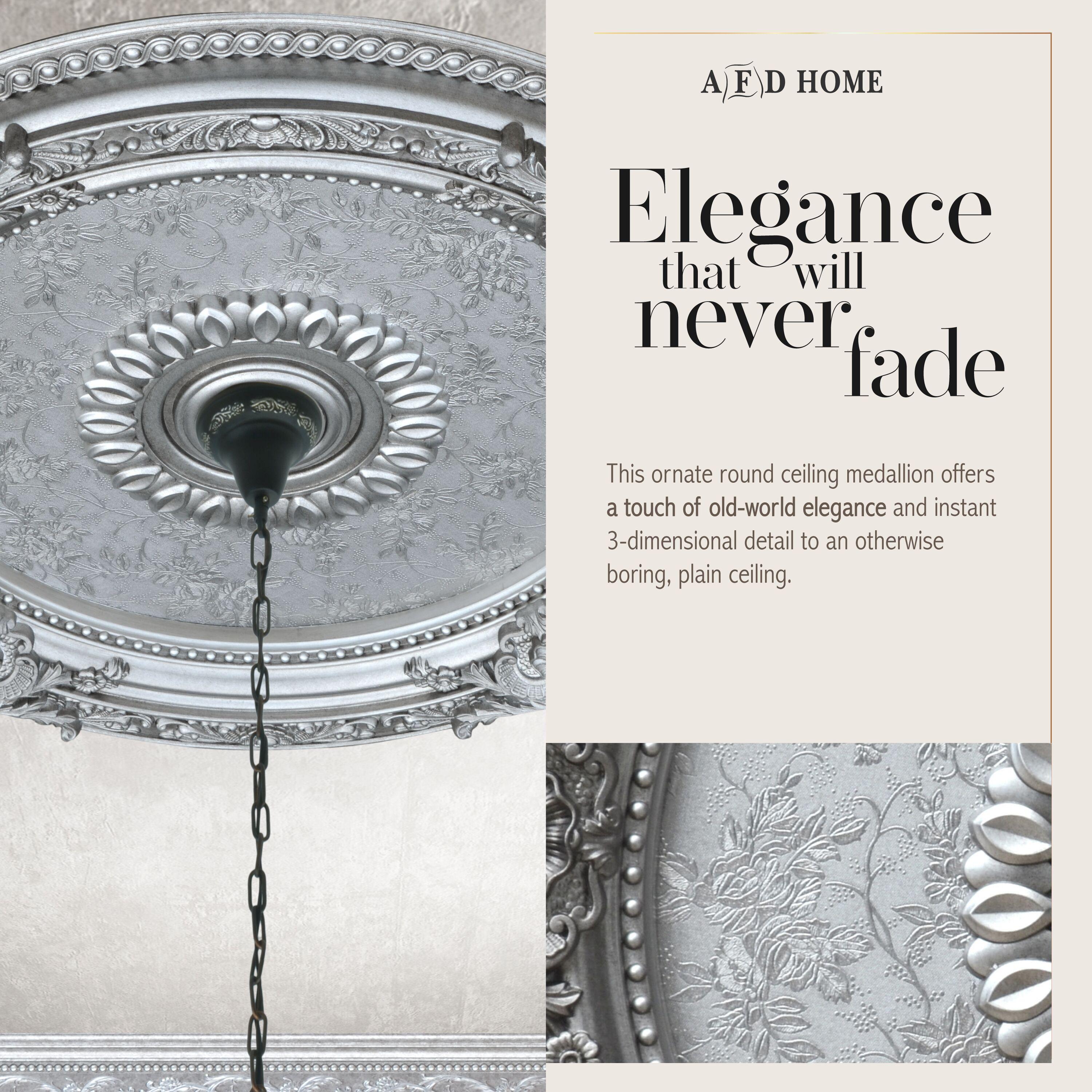 Antique Round Ceiling Medallion