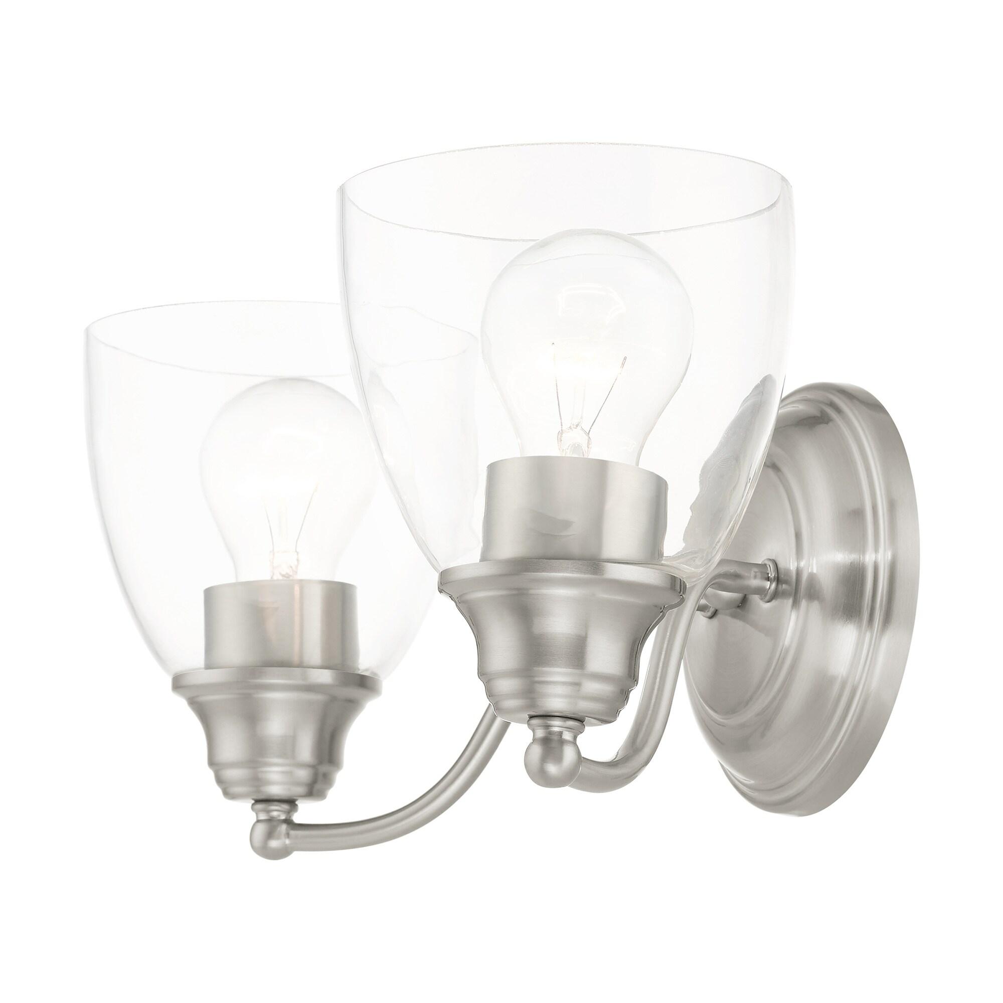 Livex Lighting Montgomery 2 - Light Vanity in  Brushed Nickel