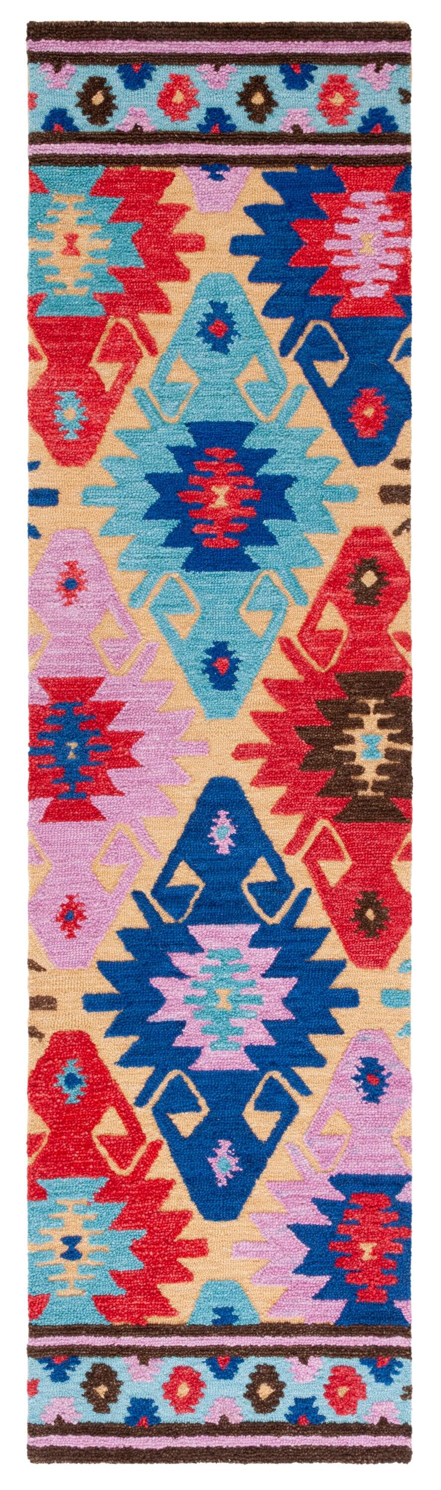Union Rustic Aidaly Hand Tufted Wool Southwestern Rug