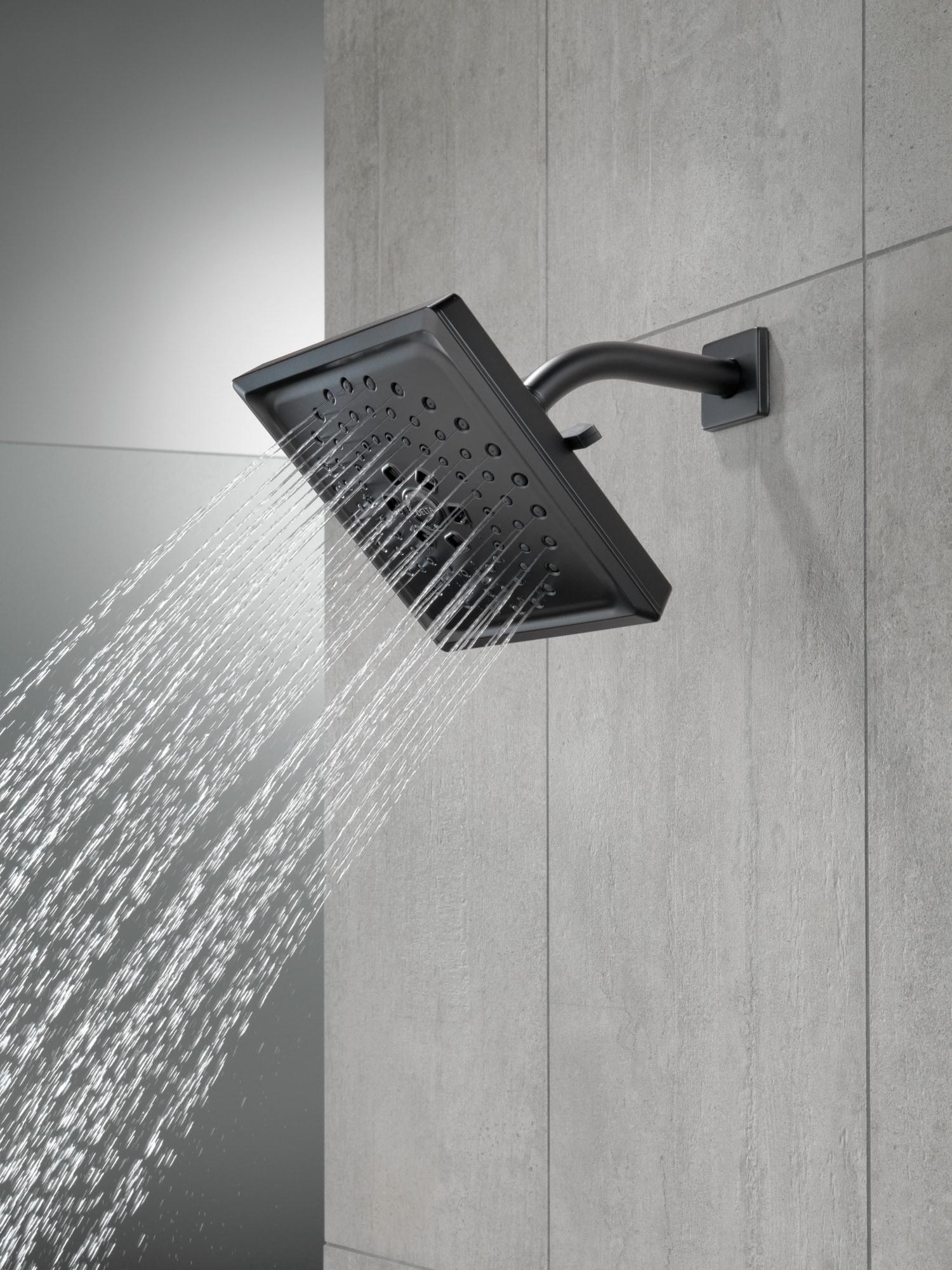 Delta Rp51034 Square Shower Arm Flange - Black