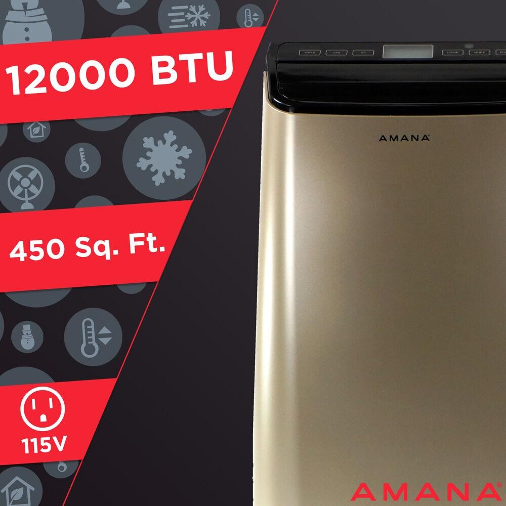 Amana Amana 7500 BTU Portable Air Conditioner for 500 Square Feet with Remote Included