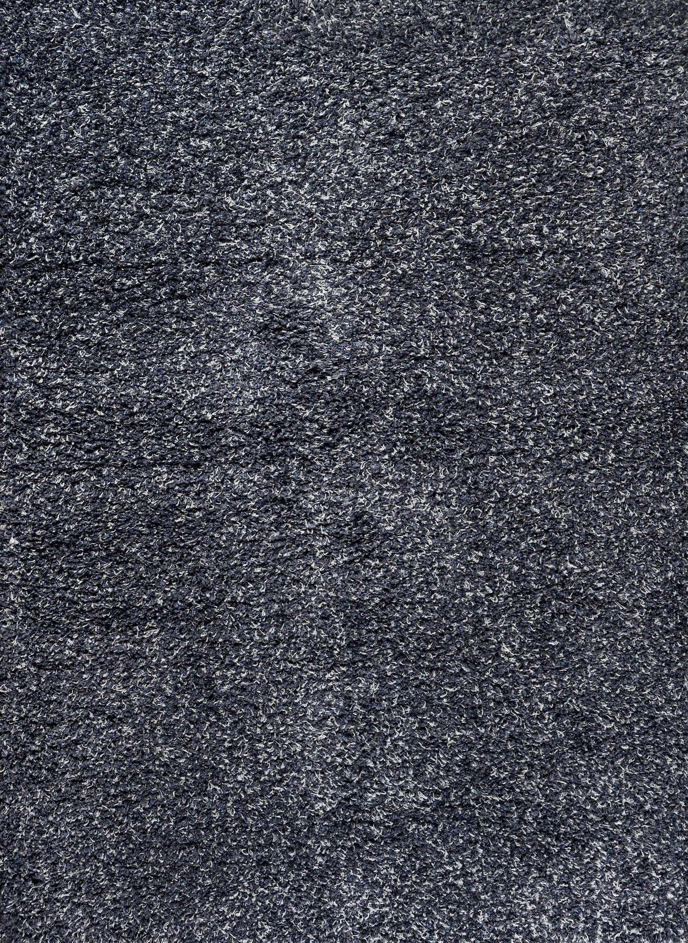 4'x6' Mercer Shag Plush Area Rug, Denim - JONATHAN Y