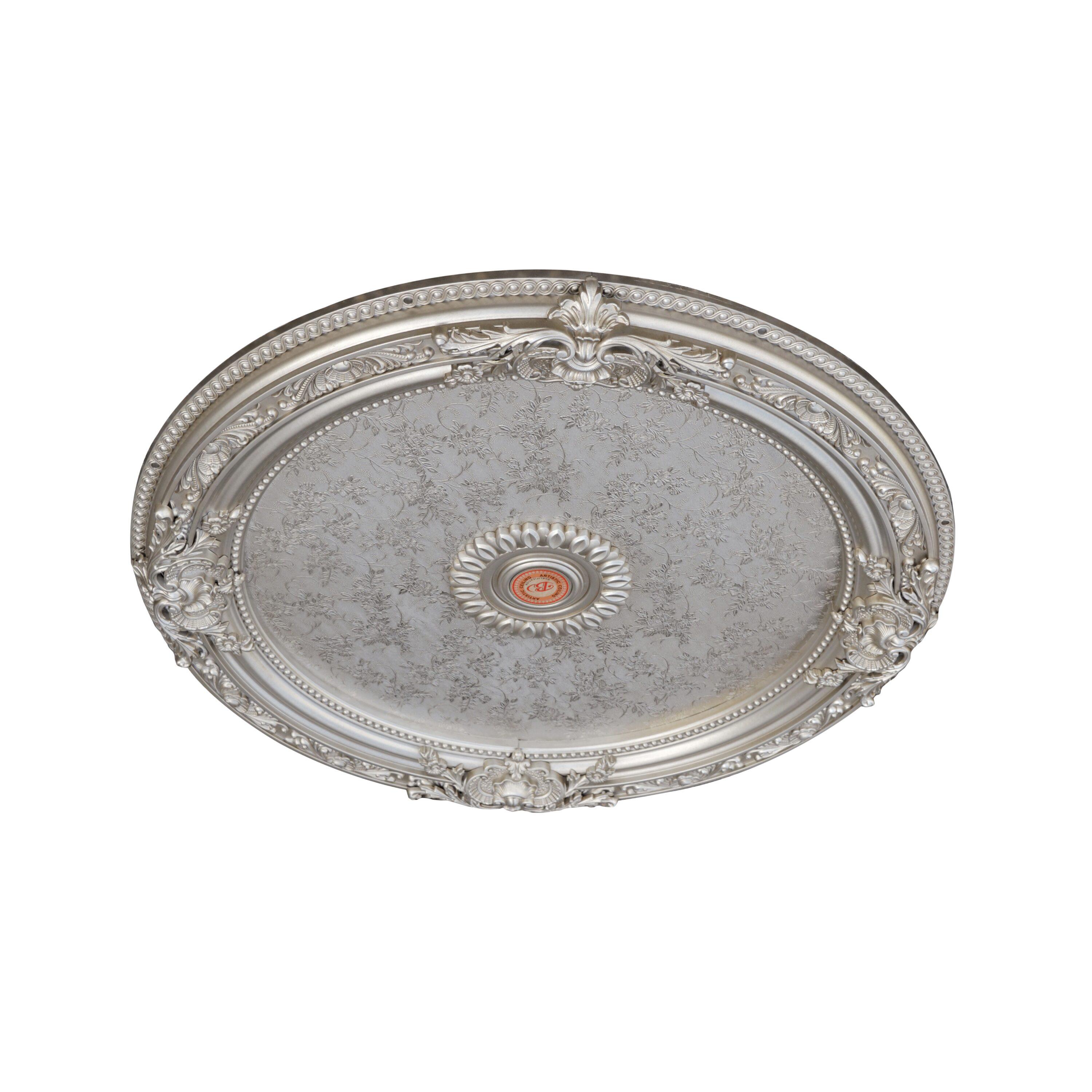 Round Chandelier Ceiling Medallion