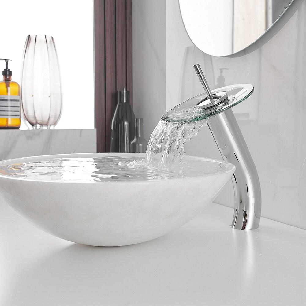 Waterfall Vessel Bathroom Faucet