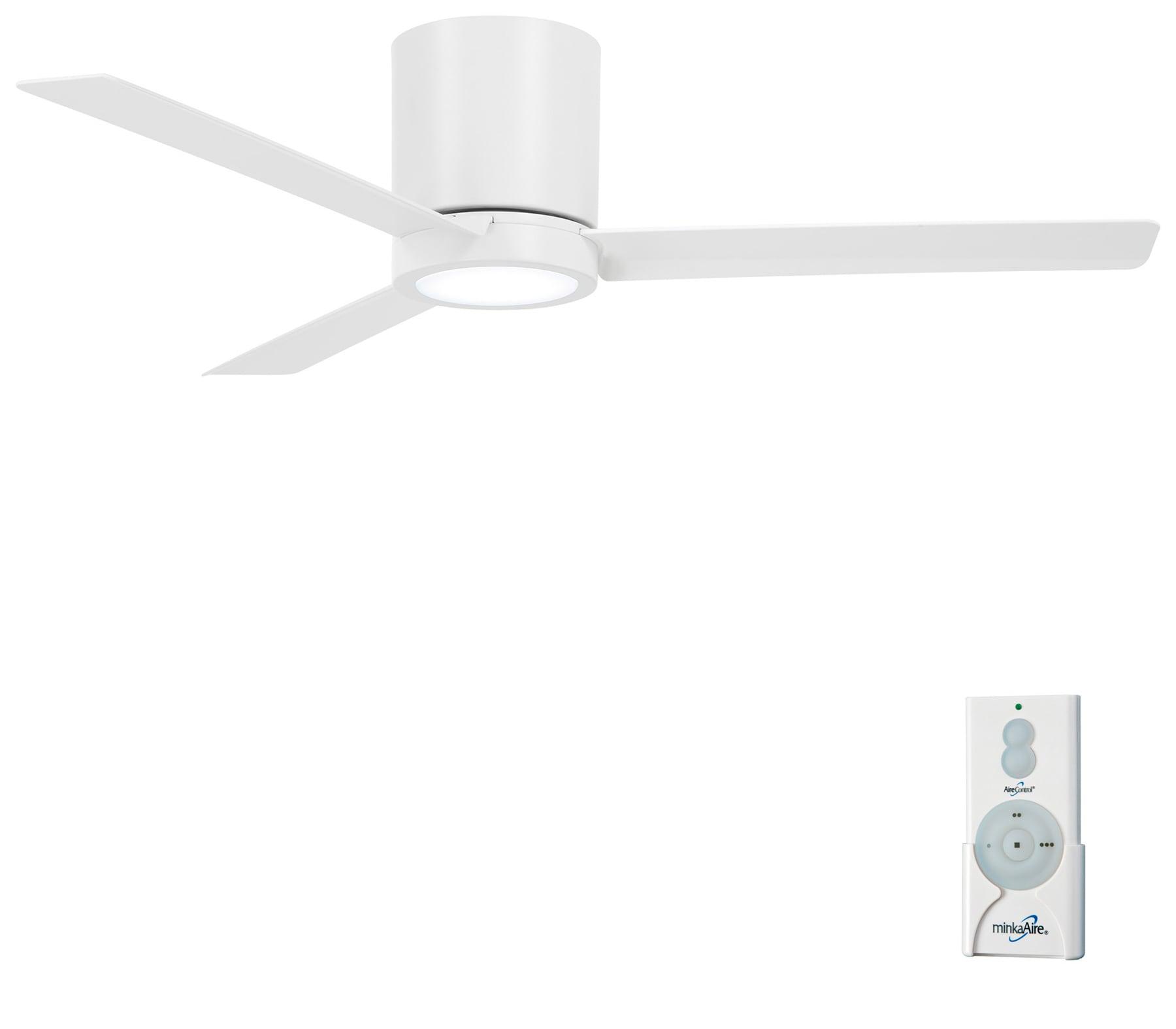 Roto Flush 52'' Ceiling Fan with LED Lights