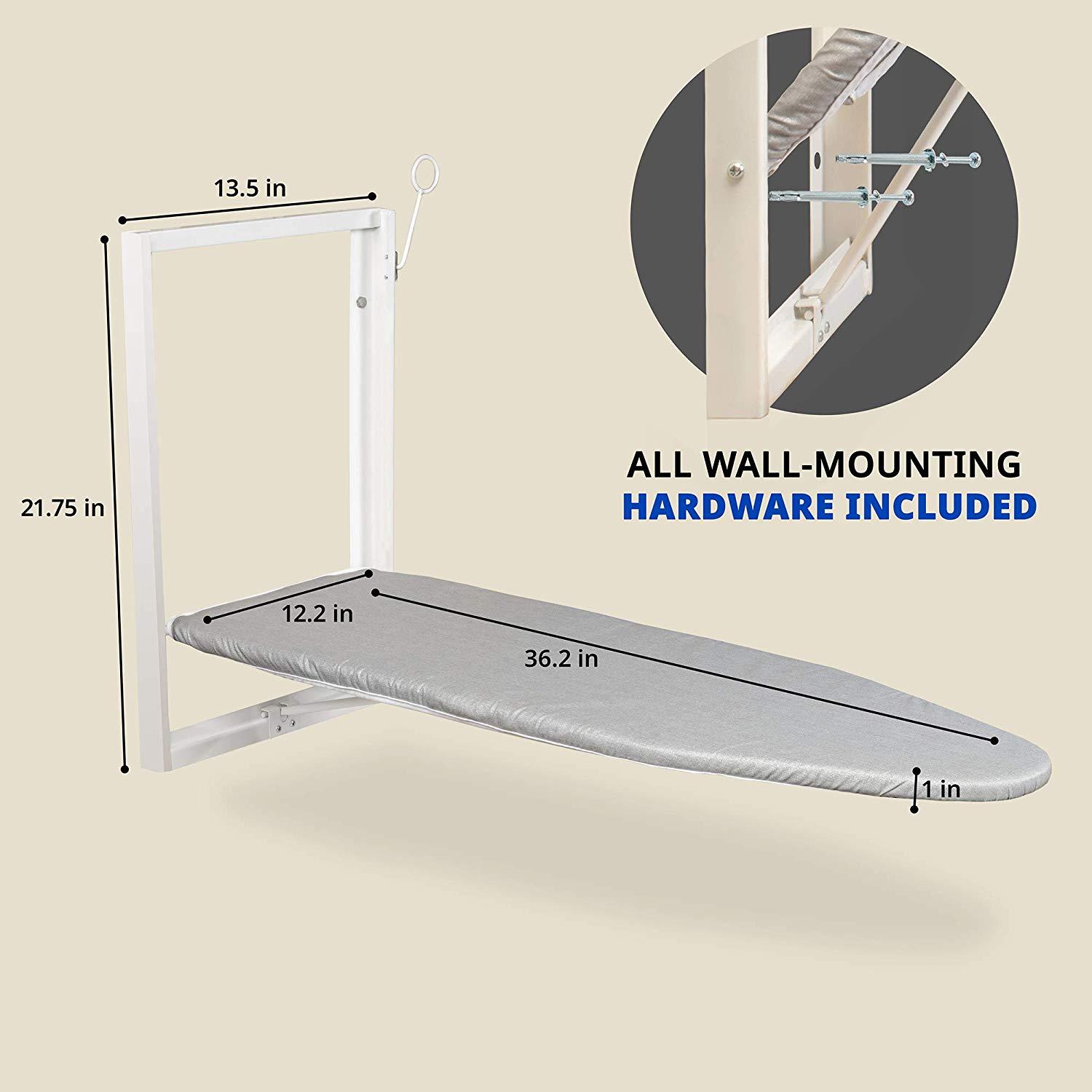 Metal Mounted Ironing Board / Center