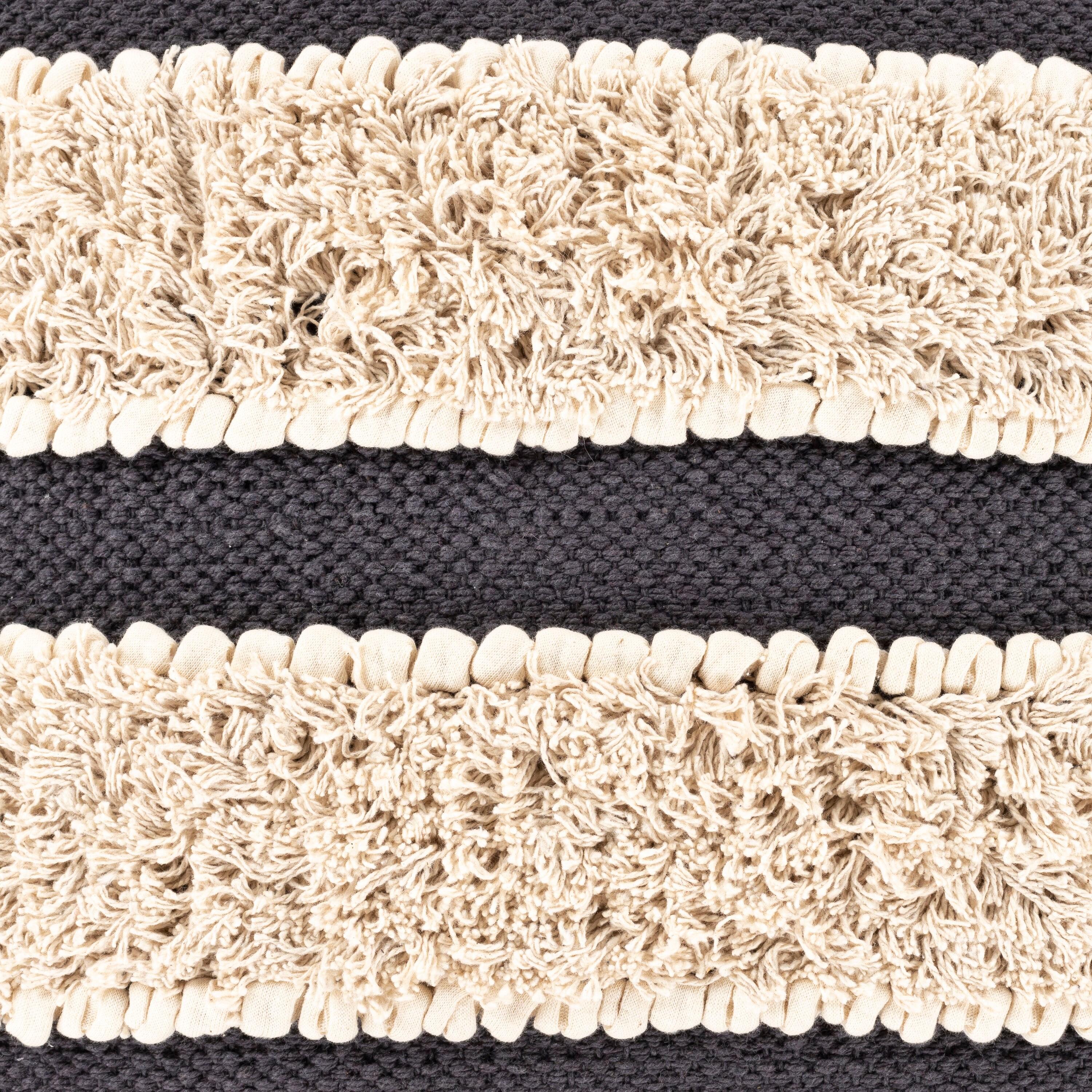 Venora Striped Cotton Throw Pillow