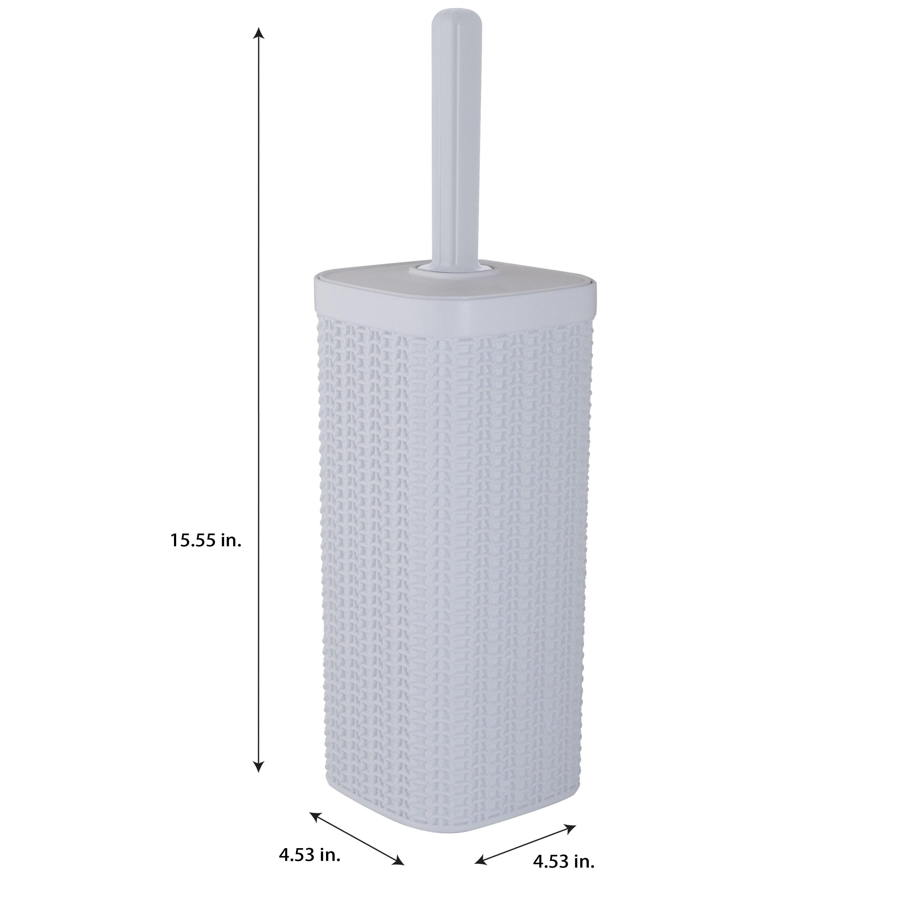 Bath Bliss Bath Bliss Plastic Toilet Brush And Holder