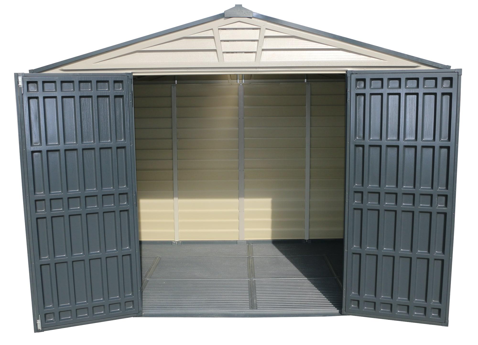 Storemax Plus 10 ft. W x 8 ft. D Vinyl Storage Shed