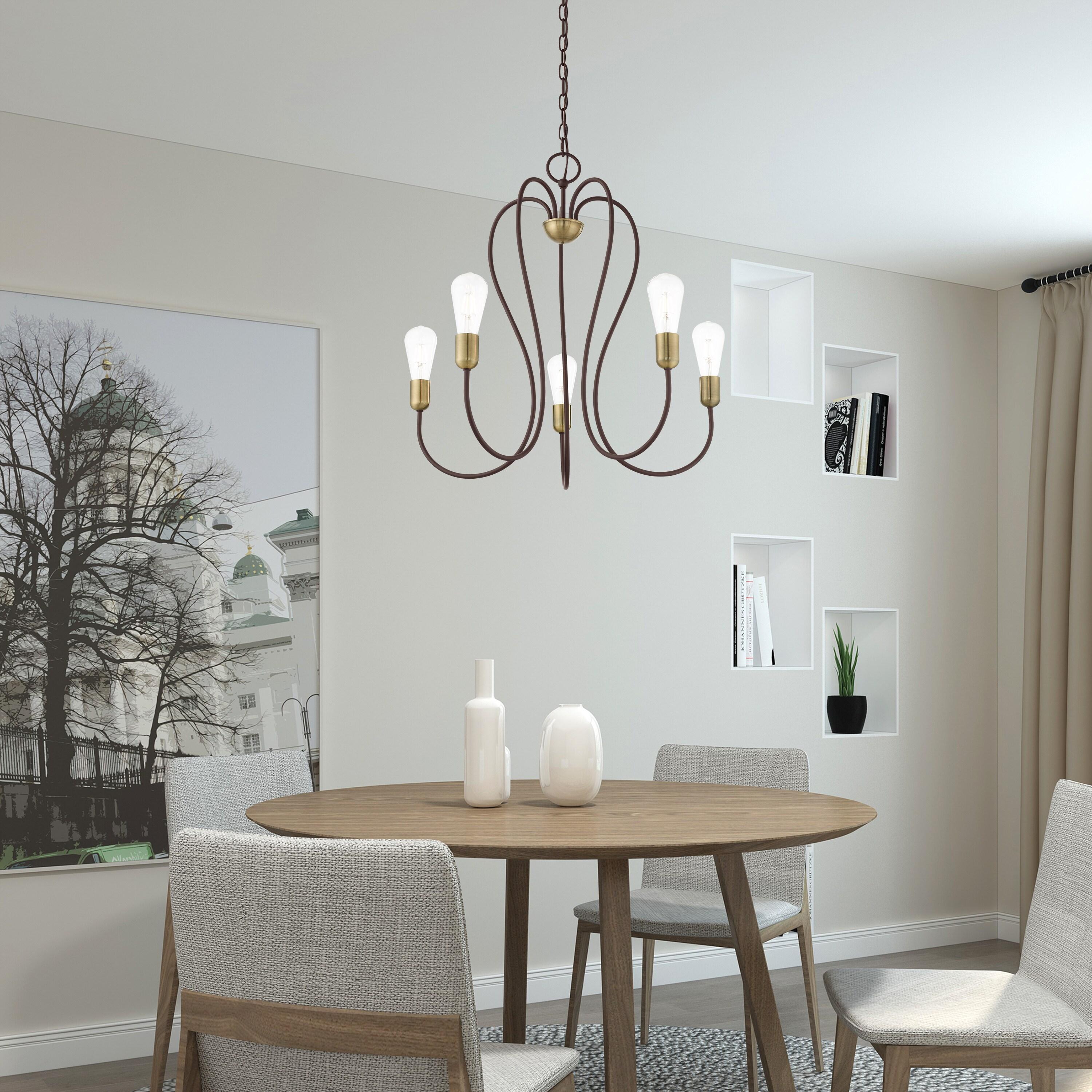 Livex Lighting - Lucerne - 5 Light Chandelier in New Traditional Style - 24