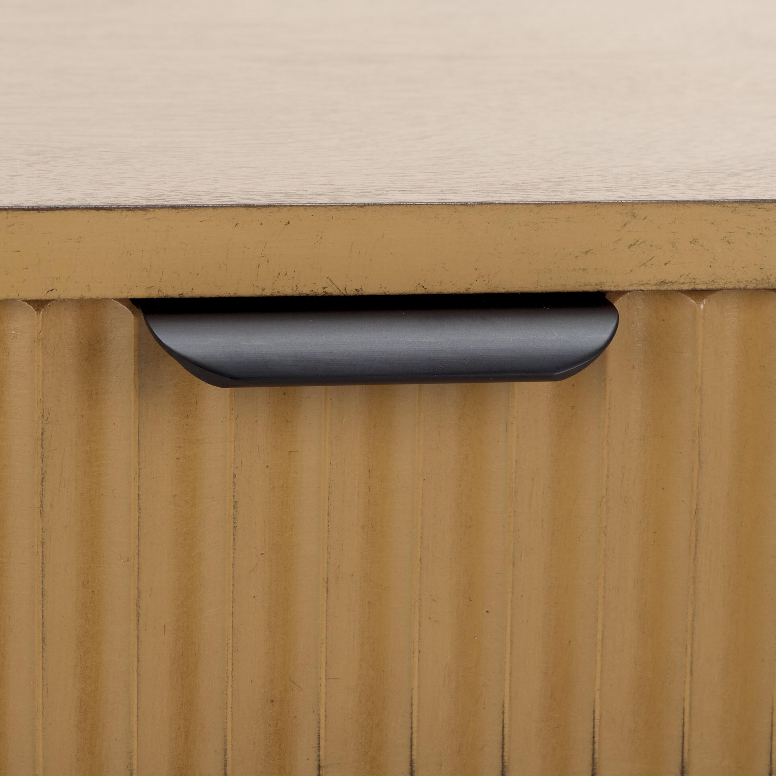 Brown Wood Rectangular End Table with Storage Drawer