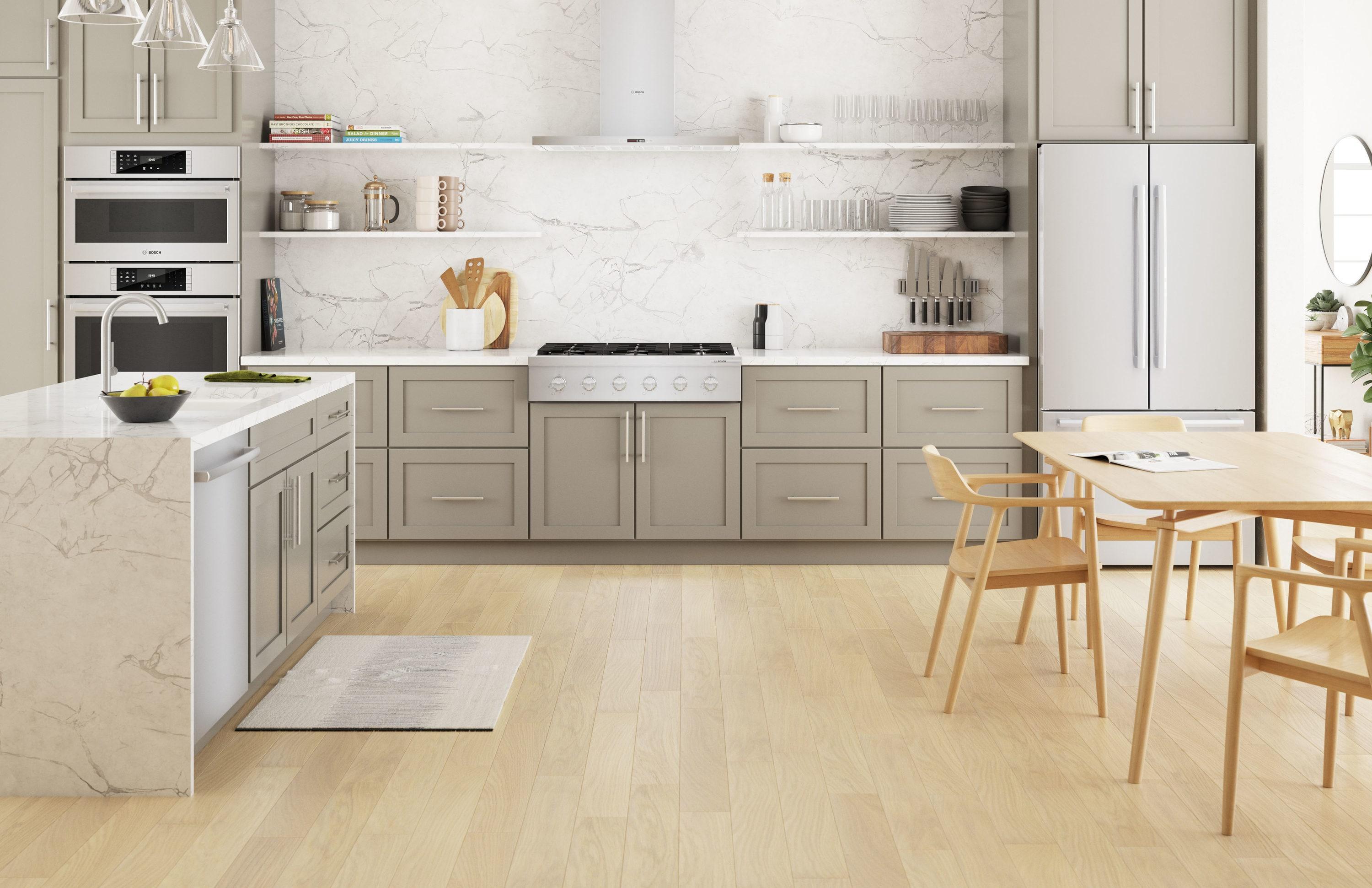 Bosch Rgm86uc 36" Wide 6 Burner Gas Rangetop - Stainless Steel