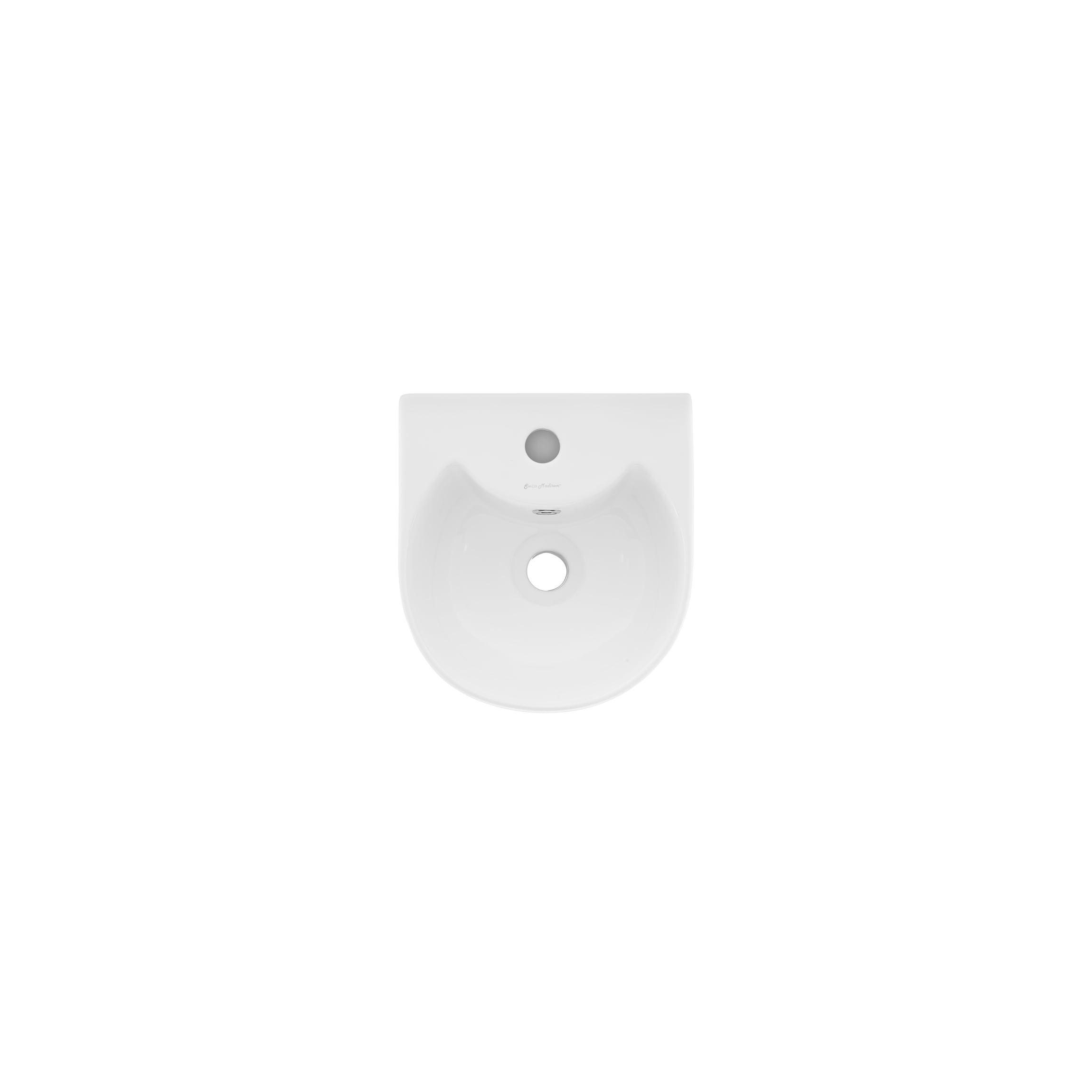 Sublime Rounded Basin Pedestal sink