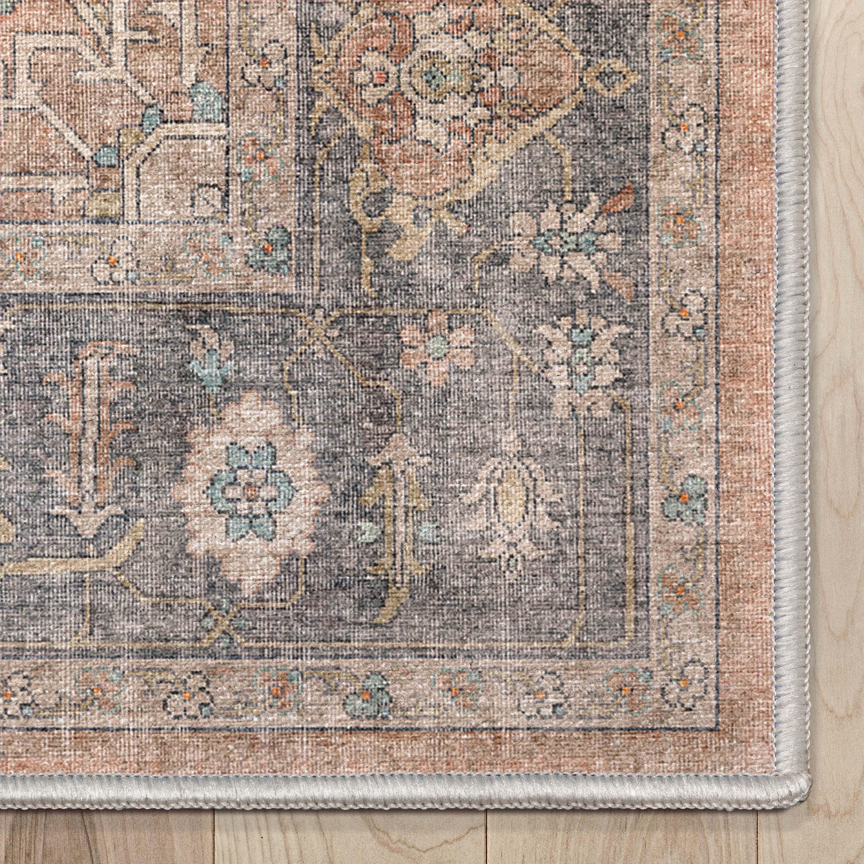 Kehr Antigua Vintage Persian Oriental Coral Flat-Weave Rug