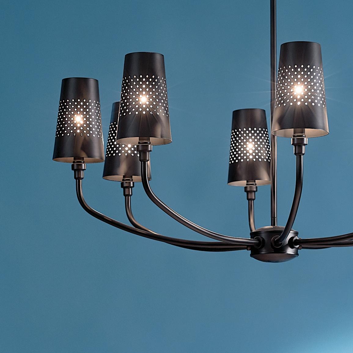 Kichler Lighting Adeena 8 - Light Chandelier in  Black