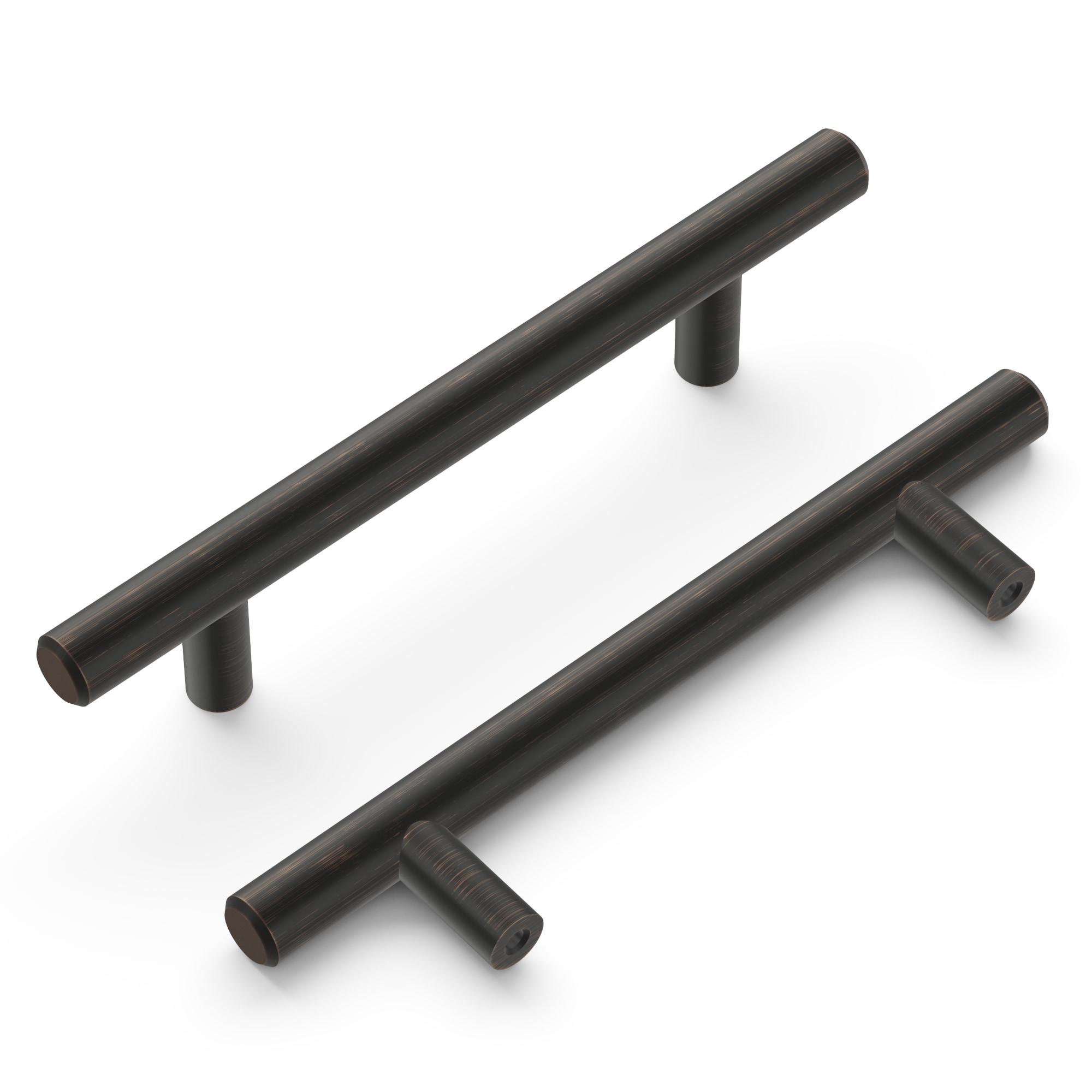 Bar Pulls Kitchen Cabinet Handles, Solid Core Drawer Pulls for Cabinet Doors, 3-3/4" (96mm)