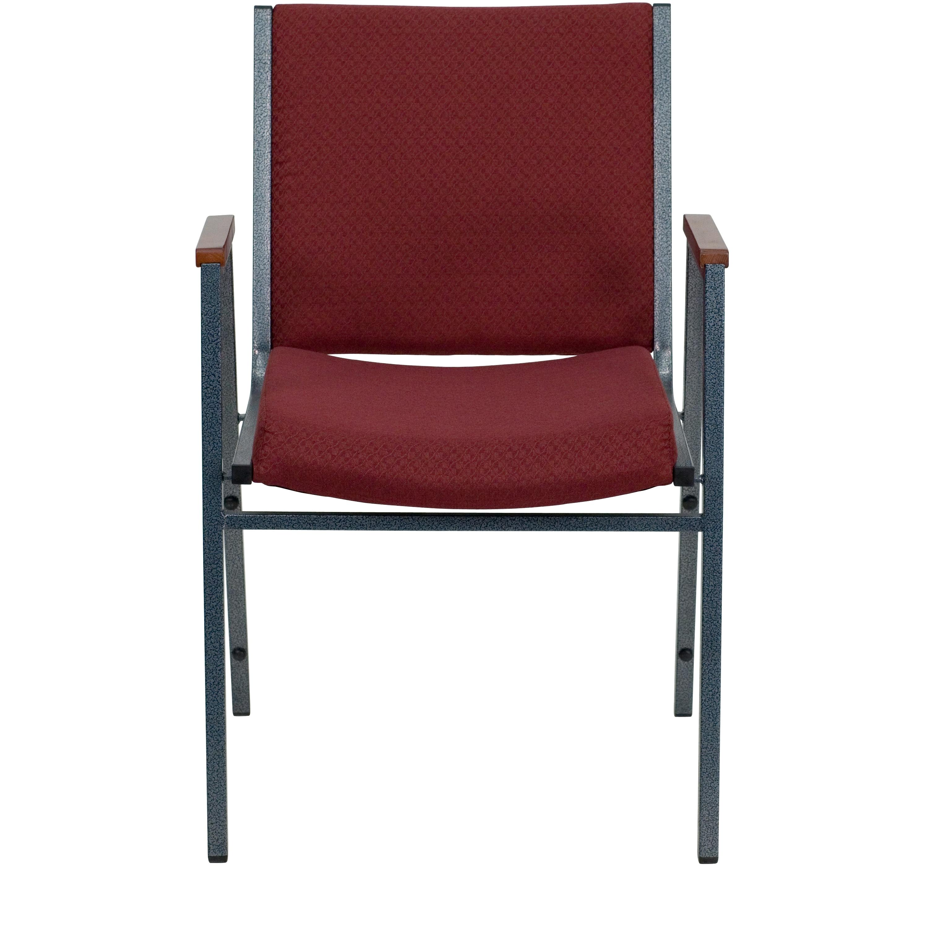 Offex Aliya Heavy Duty Stack Chair with Arms