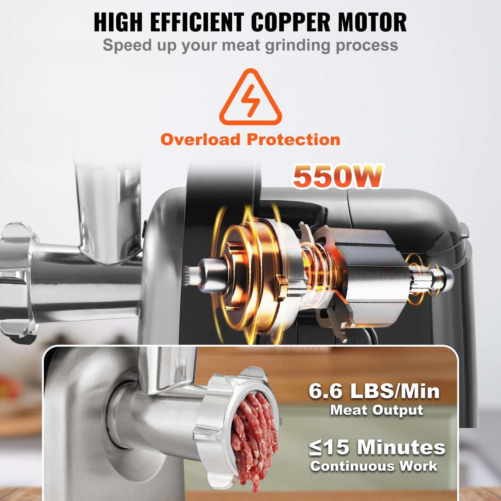 VEVOR VEVOR Stainless Steel Electric Meat Grinder