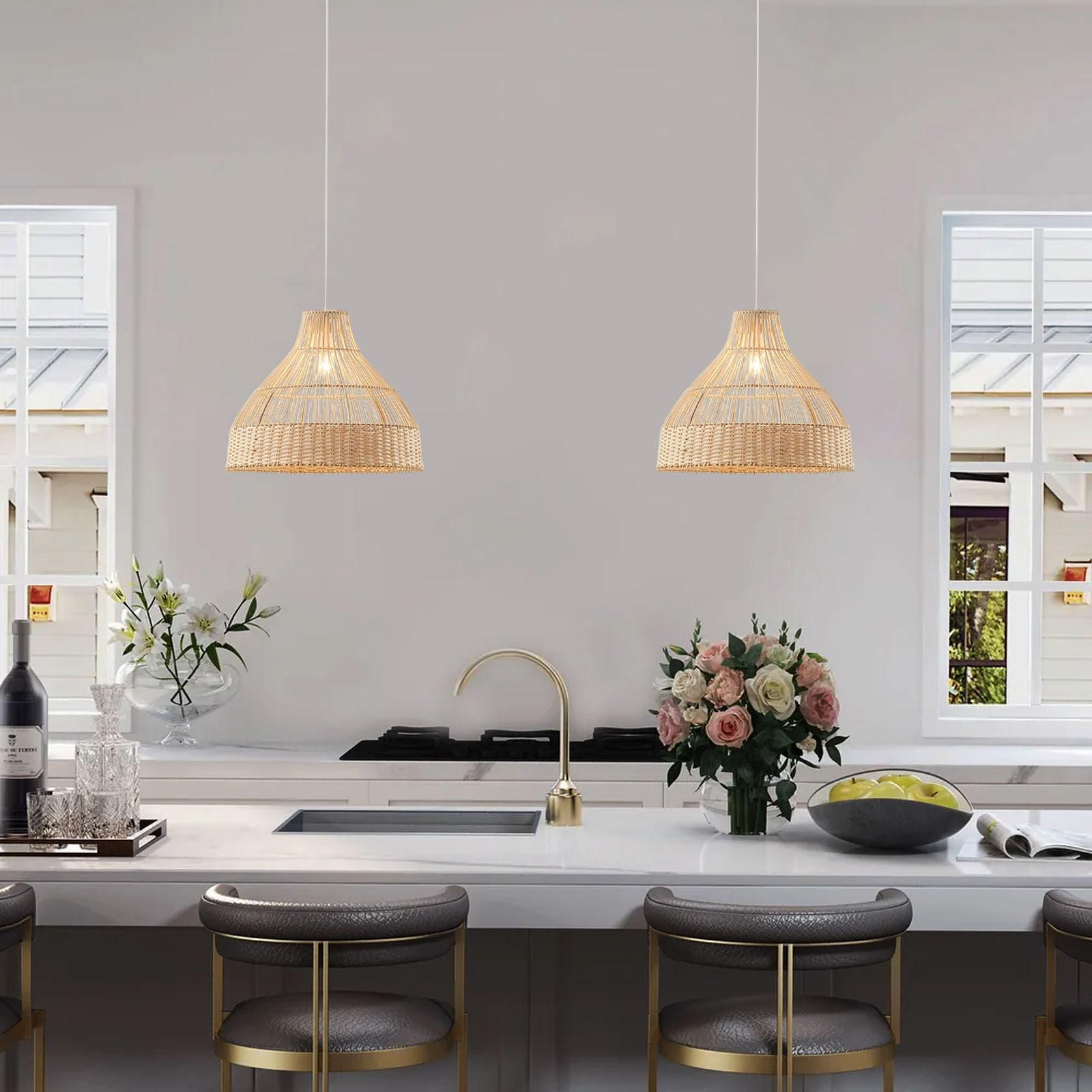 510 Design 1 - Light Bell Bamboo Pendant