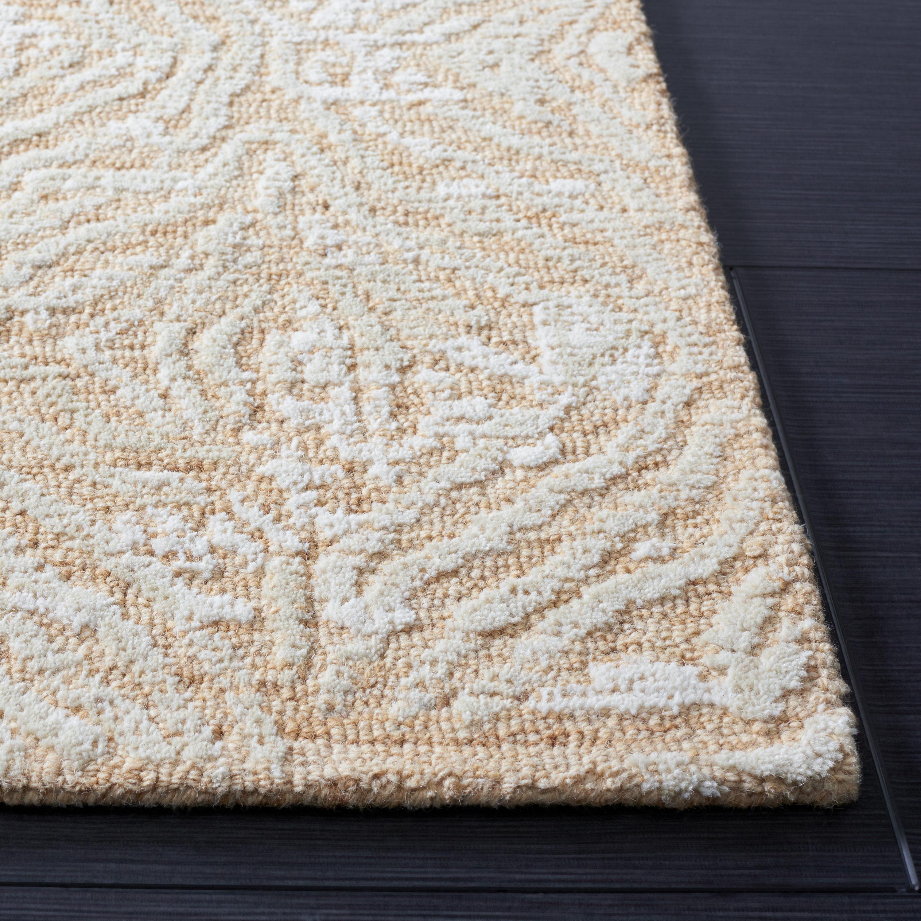Metro MET905 Hand Tufted Area Rug - Gold/Ivory - 5'x8' - Safavieh.