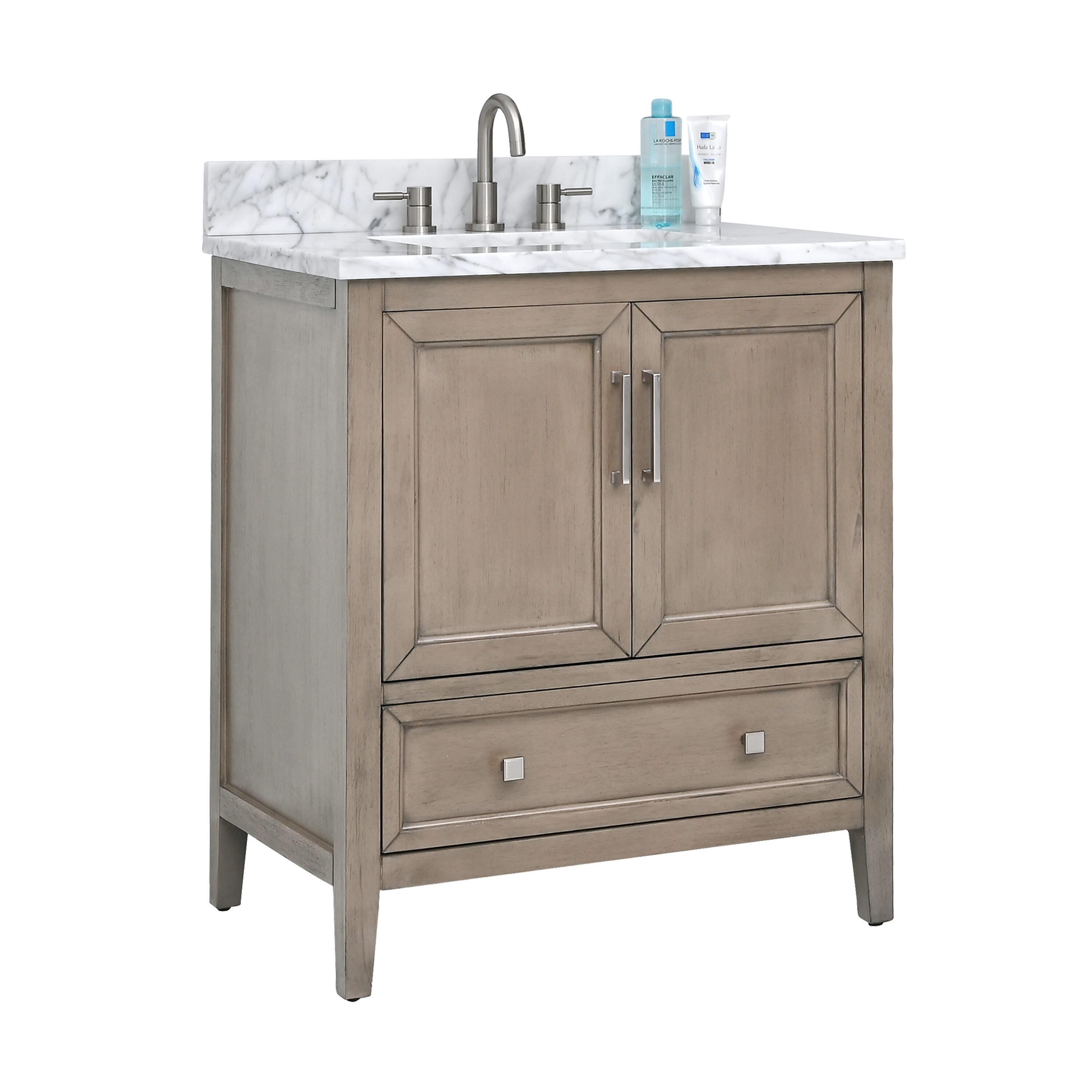 Avanity Everette-Vs31-Wd-C Everette 30" Single Basin Vanity Set - MultiColor